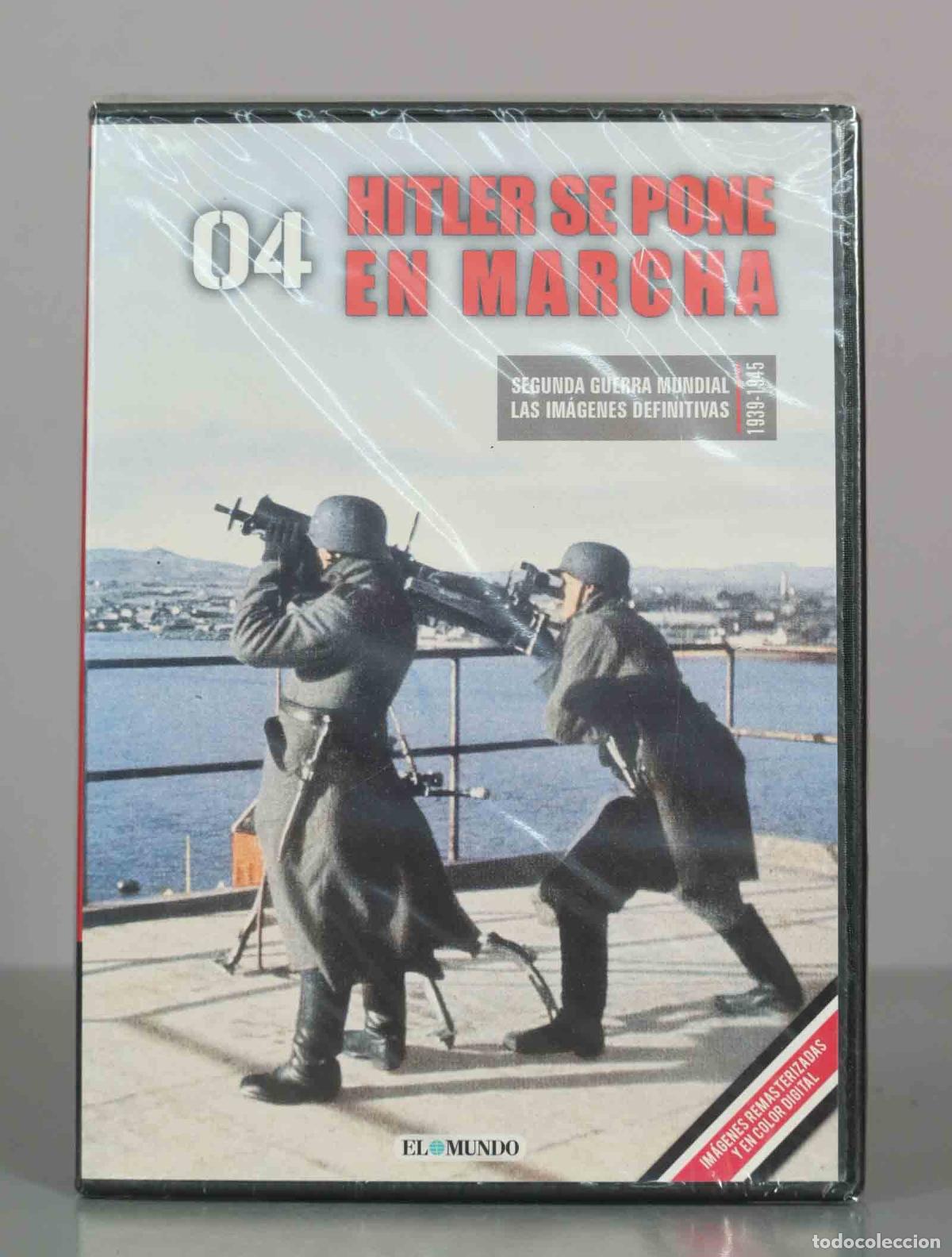 Cine: DVD. Hitler se pone en marcha - Segunda Guerra Mundial: Las im&aacute;genes definitivas - Editor PRECINTADO