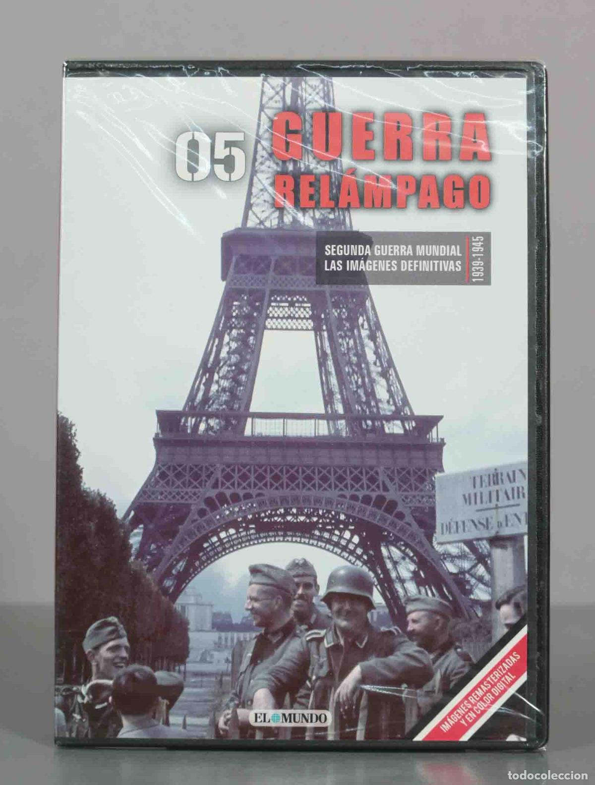Cine: DVD. Guerra Rel&aacute;mpago - Segunda Guerra Mundial: Las Im&aacute;genes Definitivas - Editorial El M PRECINTADO