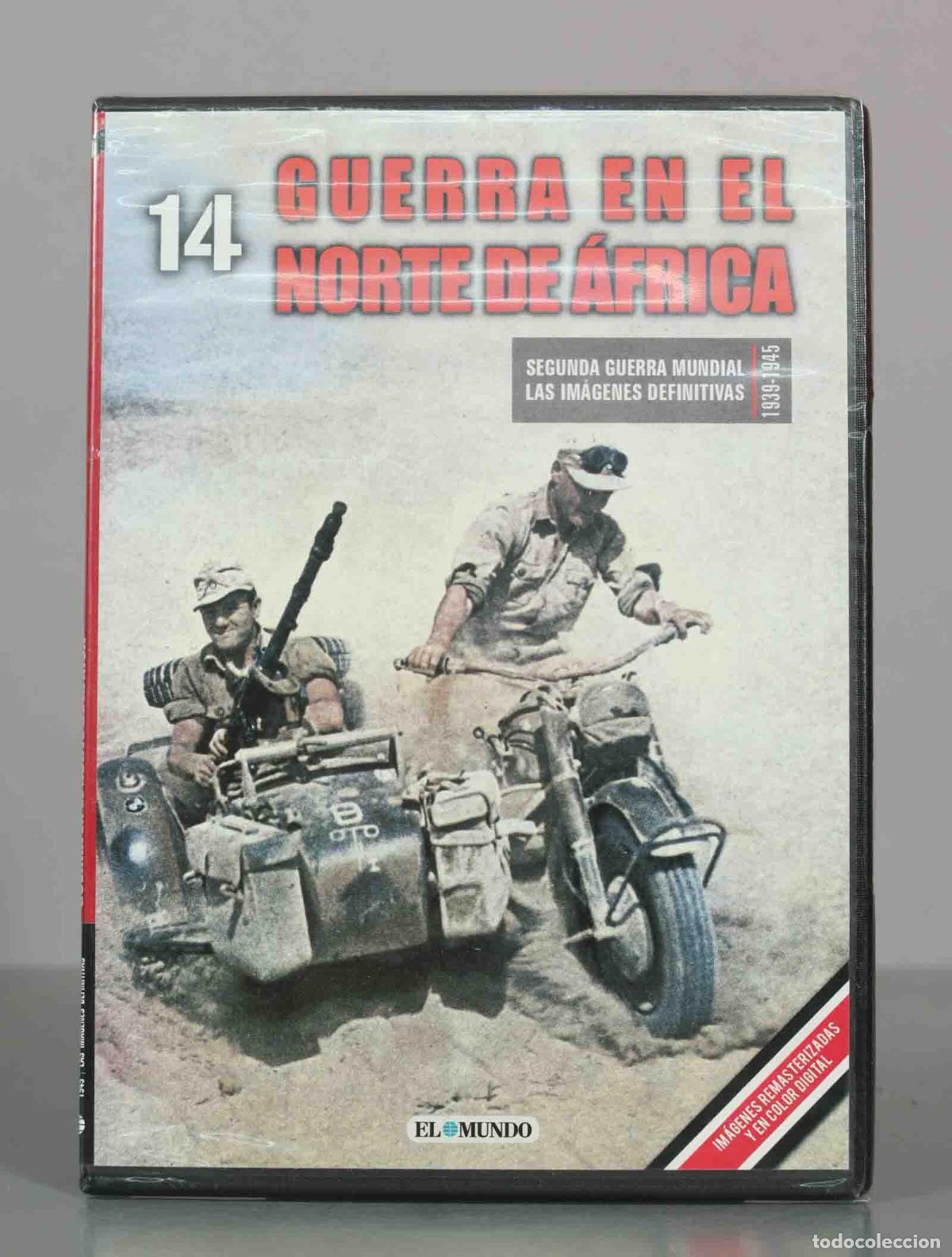 Cine: DVD. Guerra en el Norte de &Aacute;frica - Segunda Guerra Mundial: Las Im&aacute;genes Definitivas - El PRECINTADO