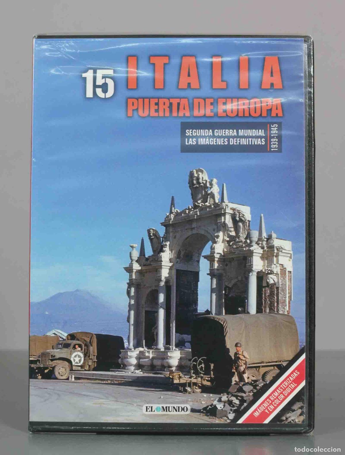 Cine: DVD. Italia: Puerta de Europa - Segunda Guerra Mundial: Las Im&aacute;genes Definitivas - George PRECINTADO