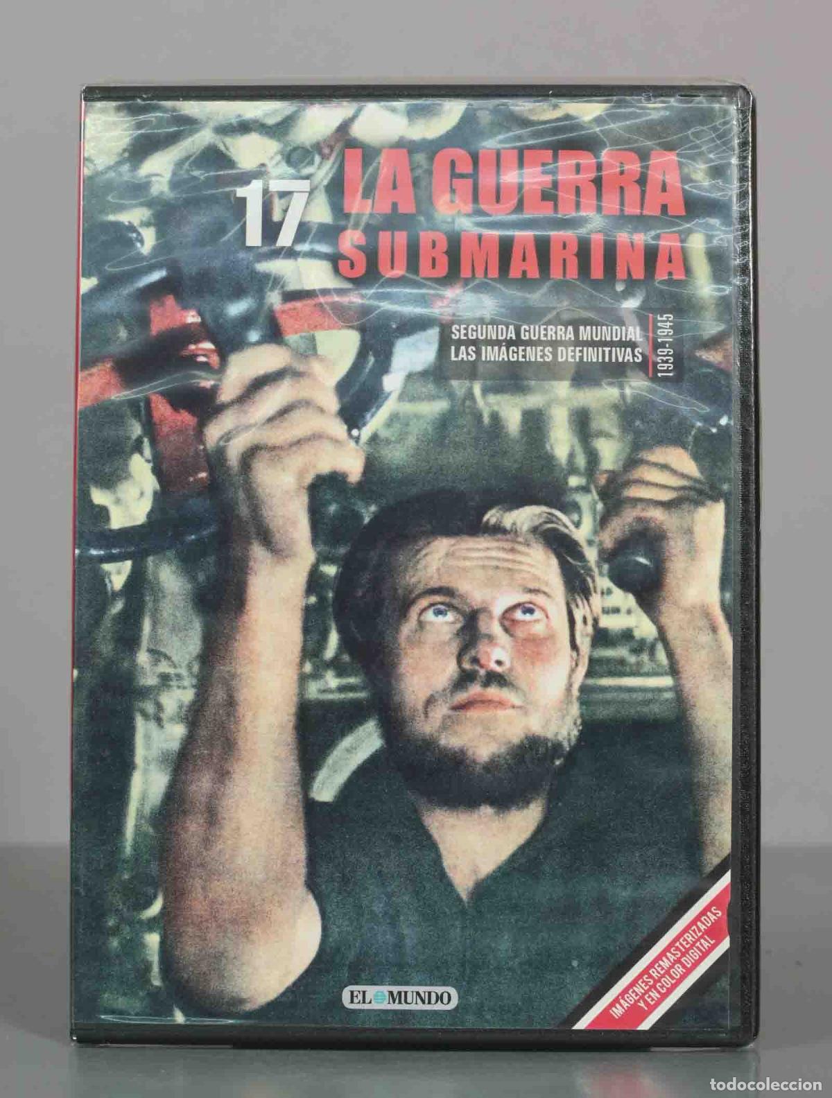 Cine: DVD. La Guerra Submarina - Segunda Guerra Mundial: Las Im&aacute;genes Definitivas - El Mundo PRECINTADO