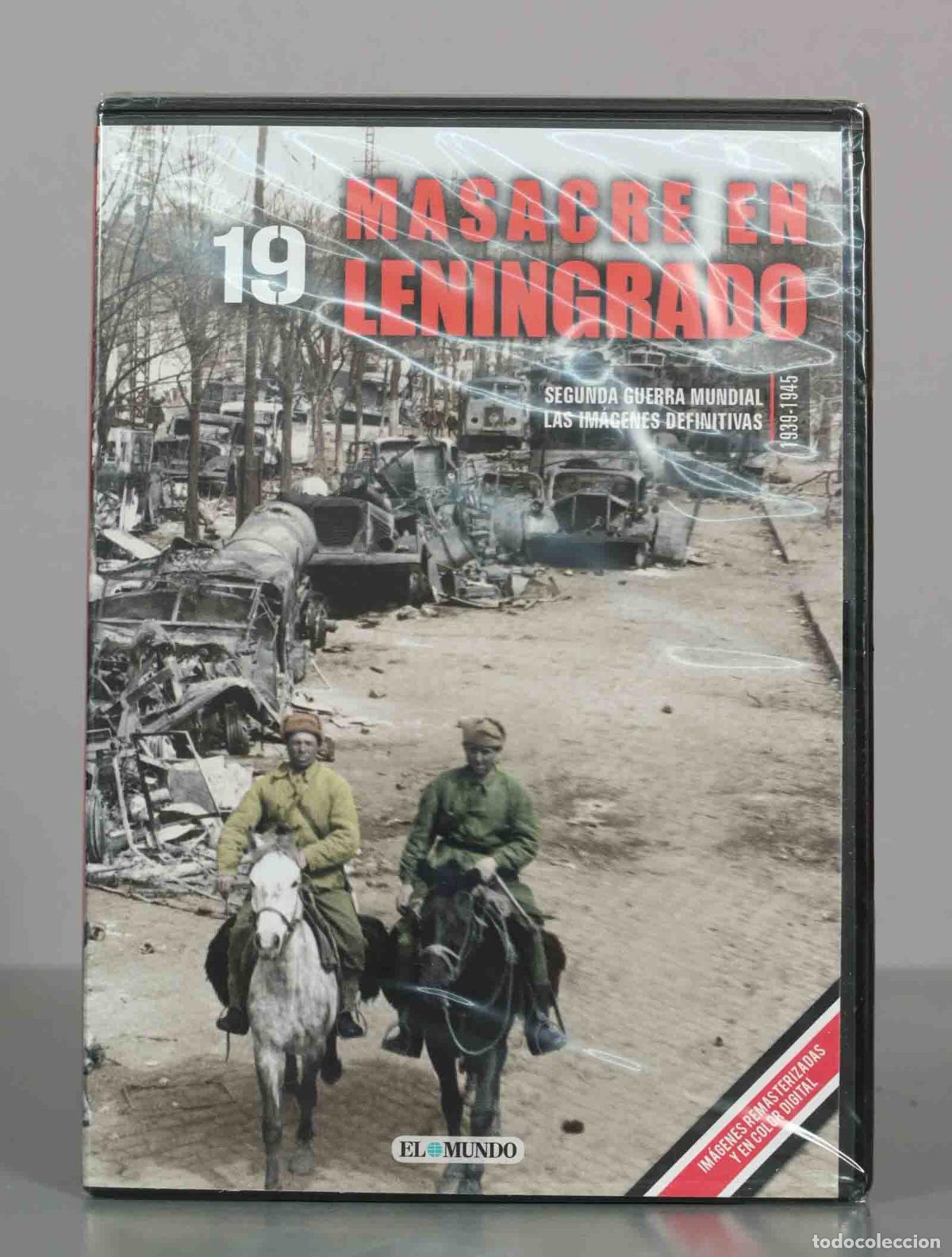 Cine: DVD. Segunda Guerra Mundial: Las Im&aacute;genes Definitivas - Masacre en Leningrado - BBC PRECINTADO