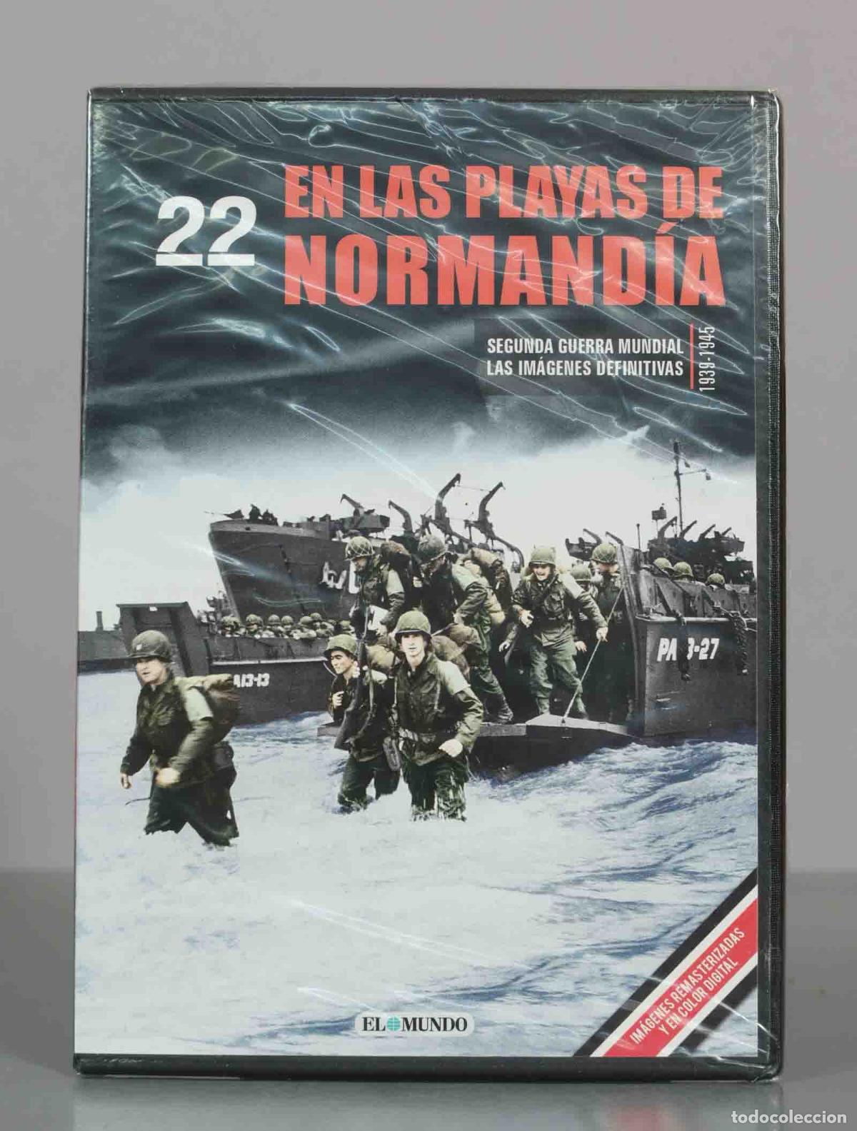 Cinema: DVD. Segunda Guerra Mundial: Las im&aacute;genes definitivas - En las playas de Normand&iacute;a - El M PRECINTADO