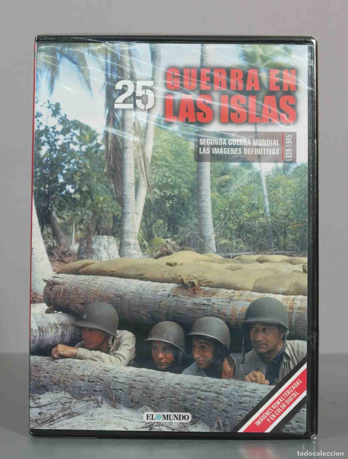 Cinema: DVD. Guerra en las Islas - Segunda Guerra Mundial: Las im&aacute;genes definitivas - El Mundo PRECINTADO