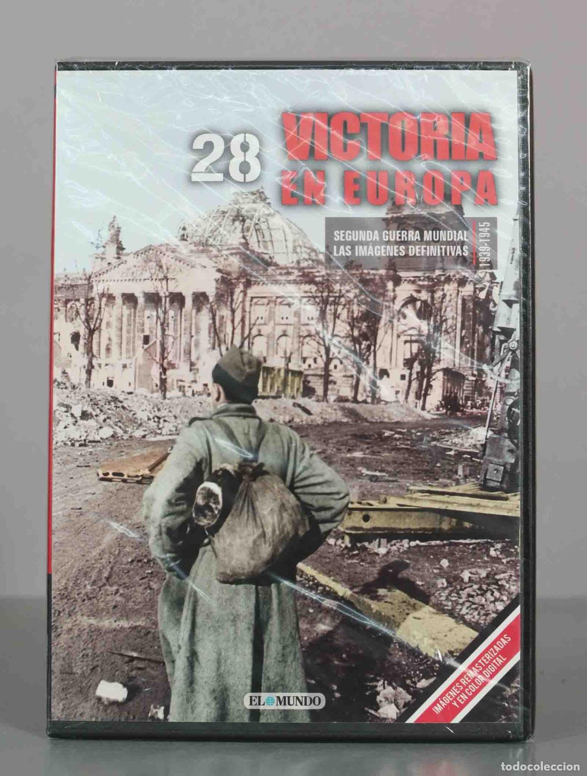 Cinema: DVD. Victoria en Europa - Segunda Guerra Mundial: Las Im&aacute;genes Definitivas - El Mundo PRECINTADO