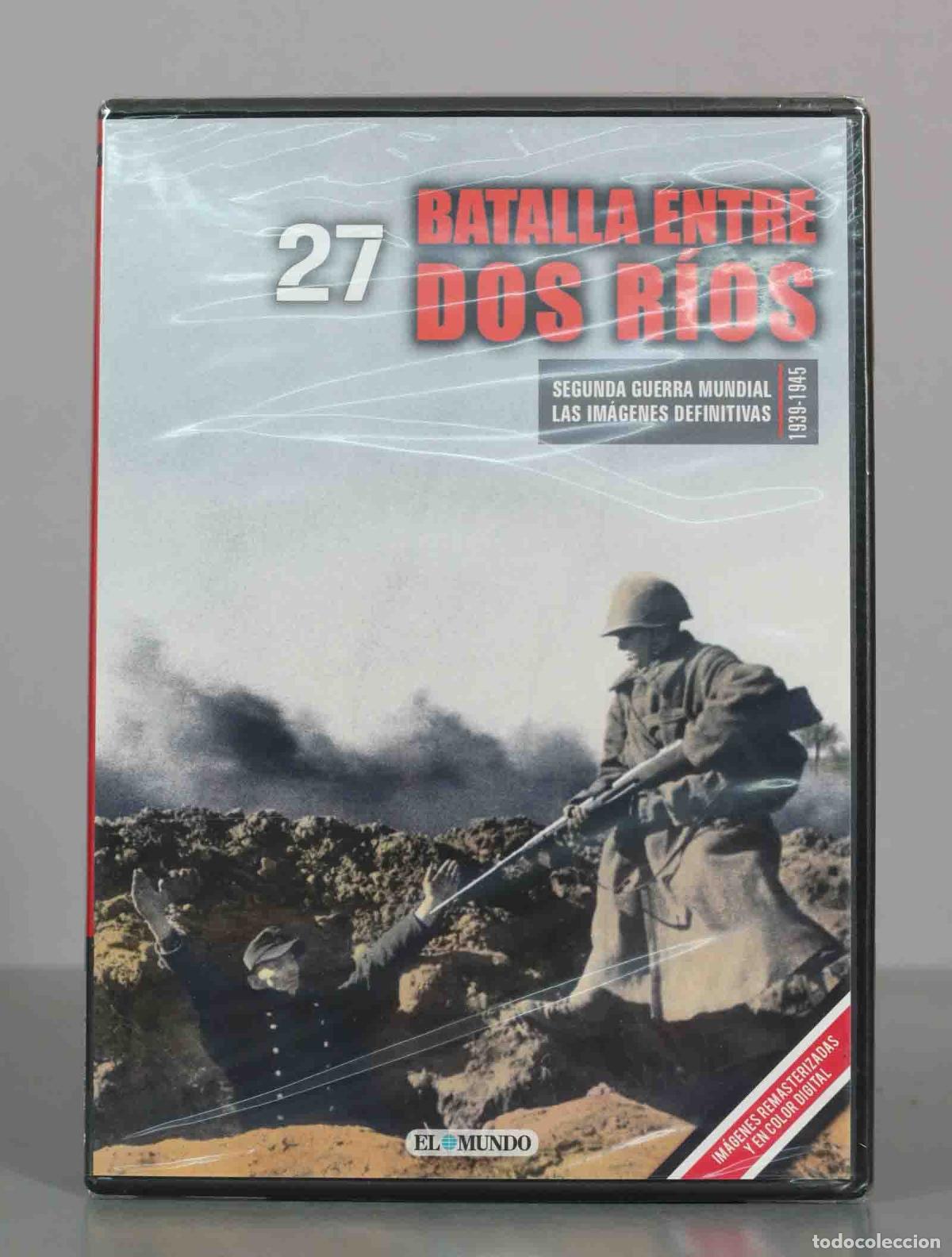 Cinema: DVD. Batalla entre dos r&iacute;os - Segunda Guerra Mundial: Las im&aacute;genes definitivas - El Mundo PRECINTADO