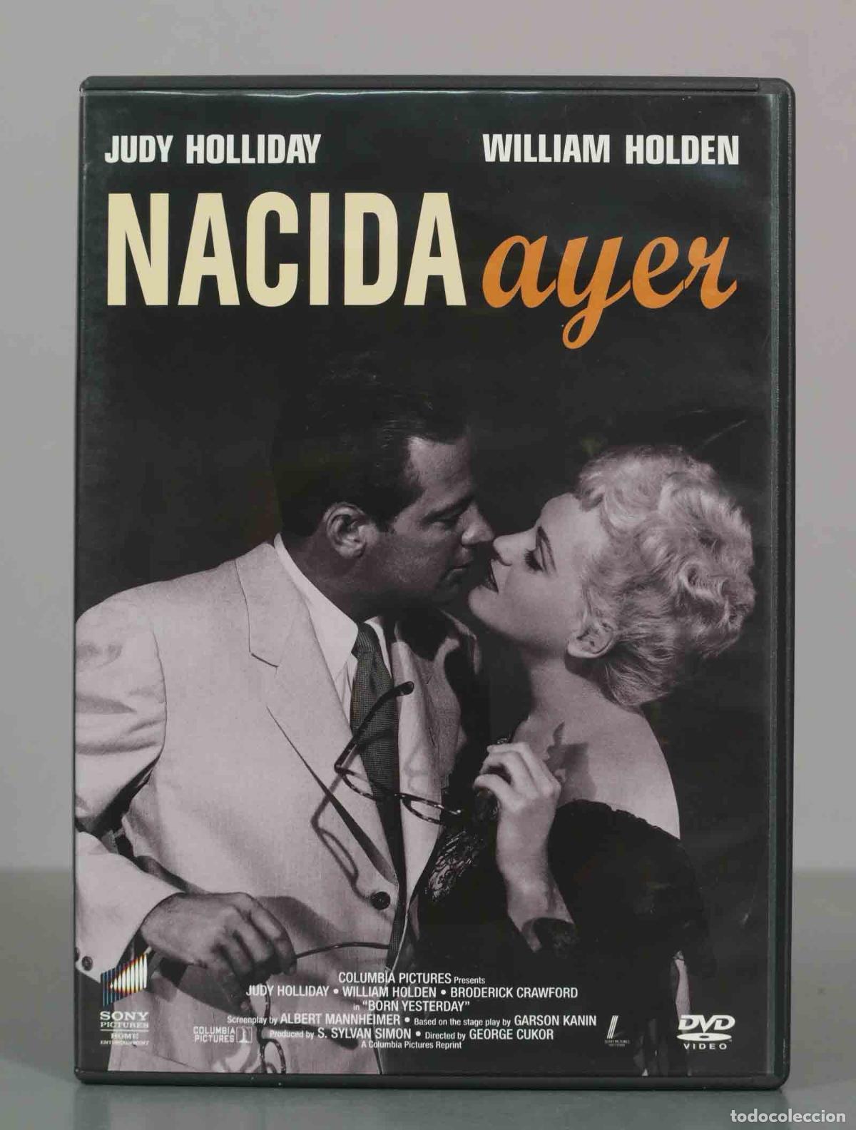 Cine: DVD. Nacida ayer - George Cukor, Judy Holliday, William Holden, Broderick Crawford