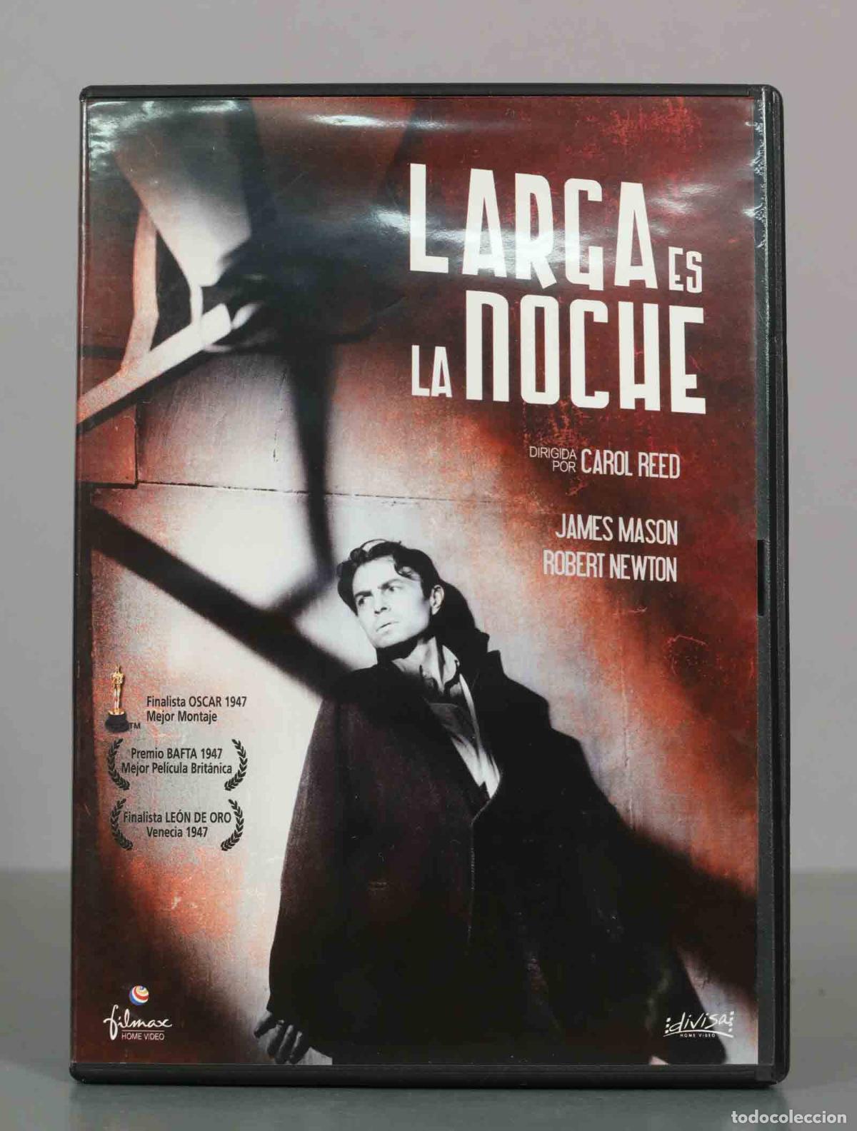Cine: DVD. Larga es la noche - Carol Reed, James Mason, Robert Newton