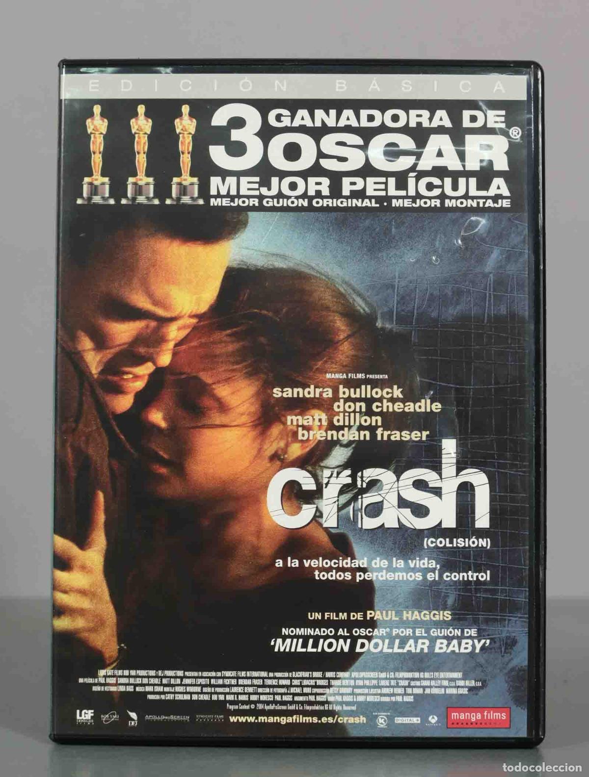 Cine: DVD. Crash - Paul Haggis, Sandra Bullock, Don Cheadle, Matt Dillon, Brendan Fraser