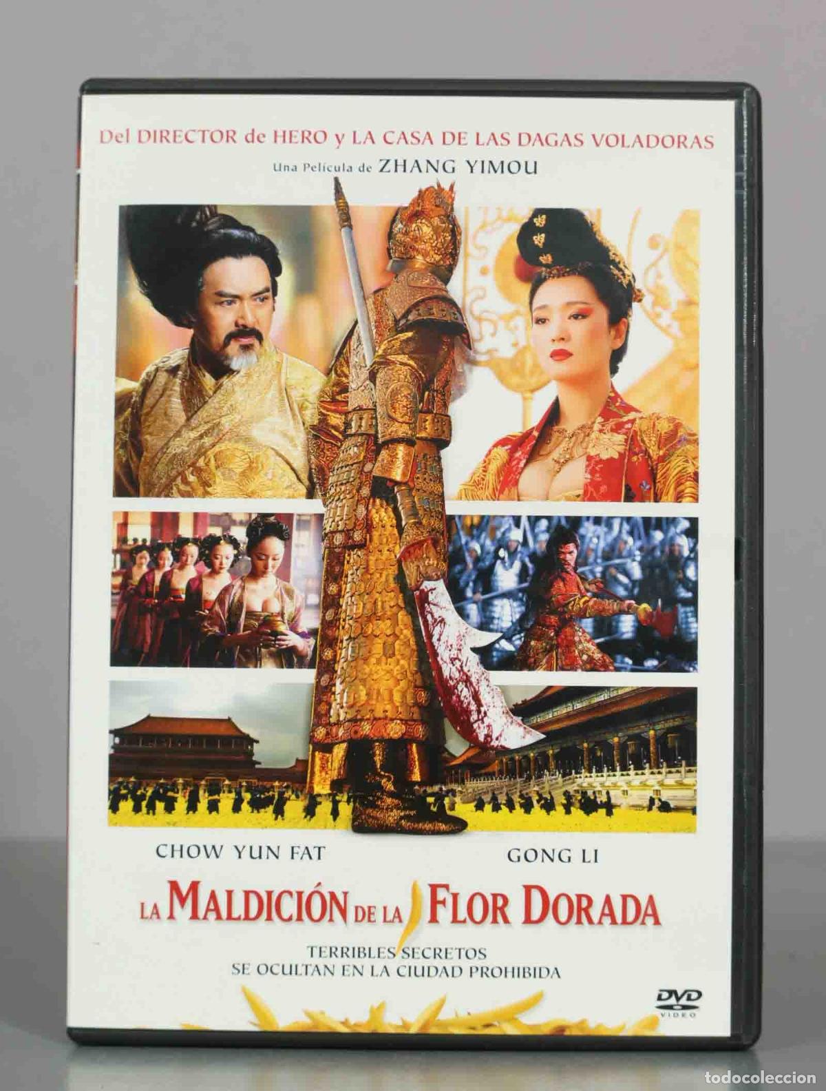 Cine: DVD. La Maldici&oacute;n de la Flor Dorada - Zhang Yimou, Chow Yun Fat, Gong Li, Jay Chou