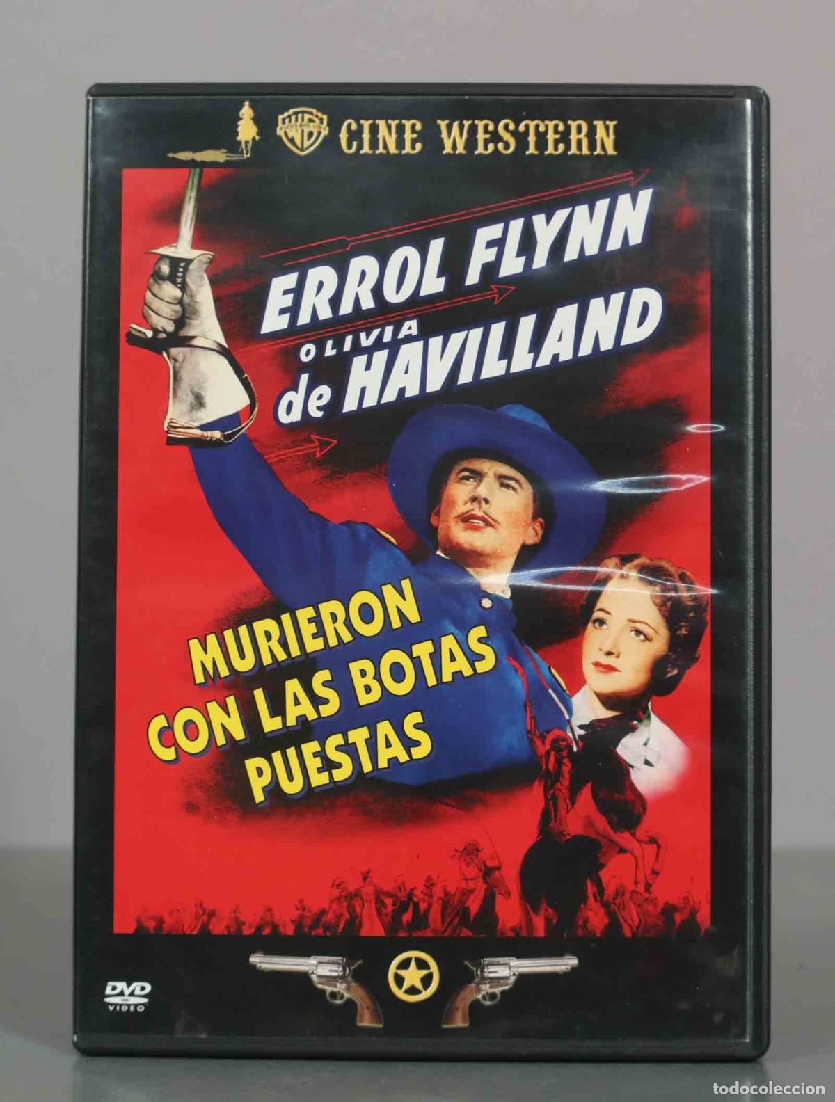 Cine: DVD. Murieron con las botas puestas - Raoul Walsh, Errol Flynn, Olivia de Havilland