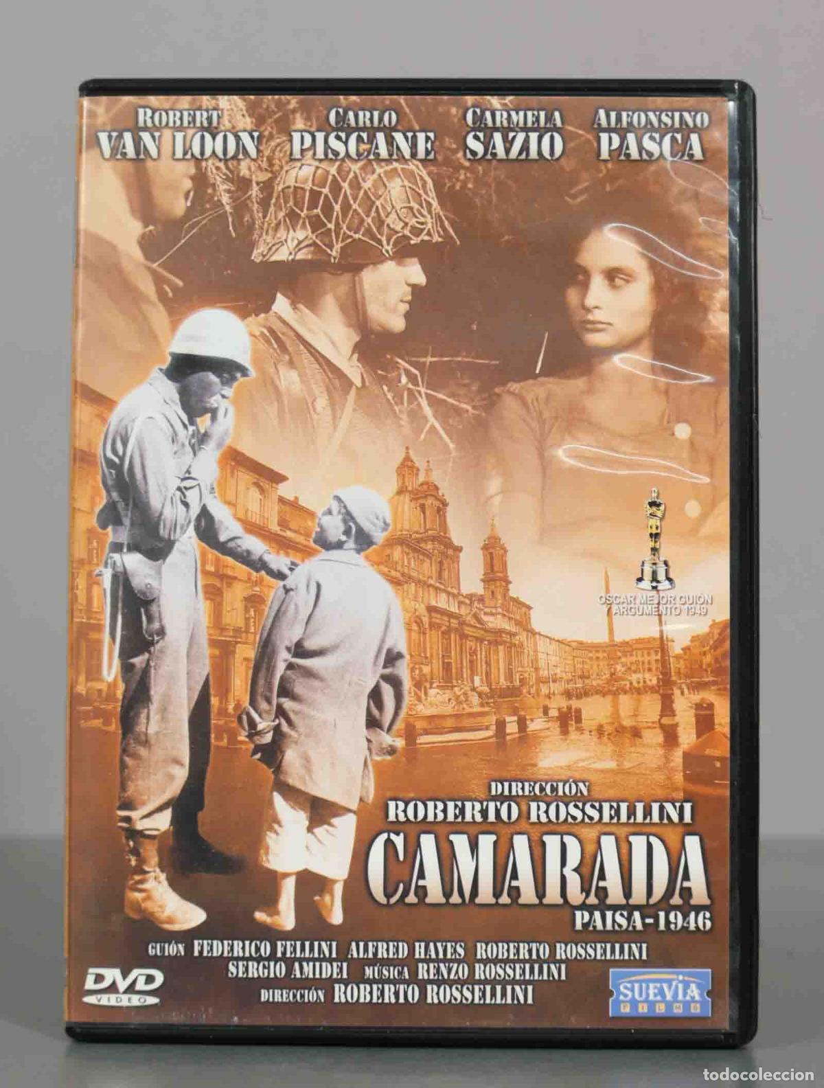 Cine: DVD. Camarada - Roberto Rossellini, Federico Fellini, Robert Van Loon, Carlo Piscane, Carmela Sazio