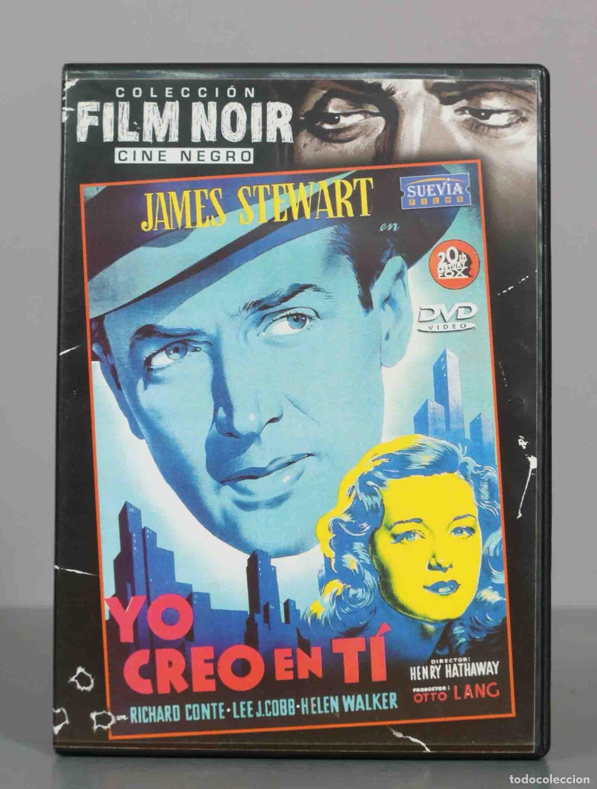 Cine: DVD. Yo creo en ti - Henry Hathaway, James Stewart, Richard Conte, Lee J. Cobb, Helen Walker - Cole
