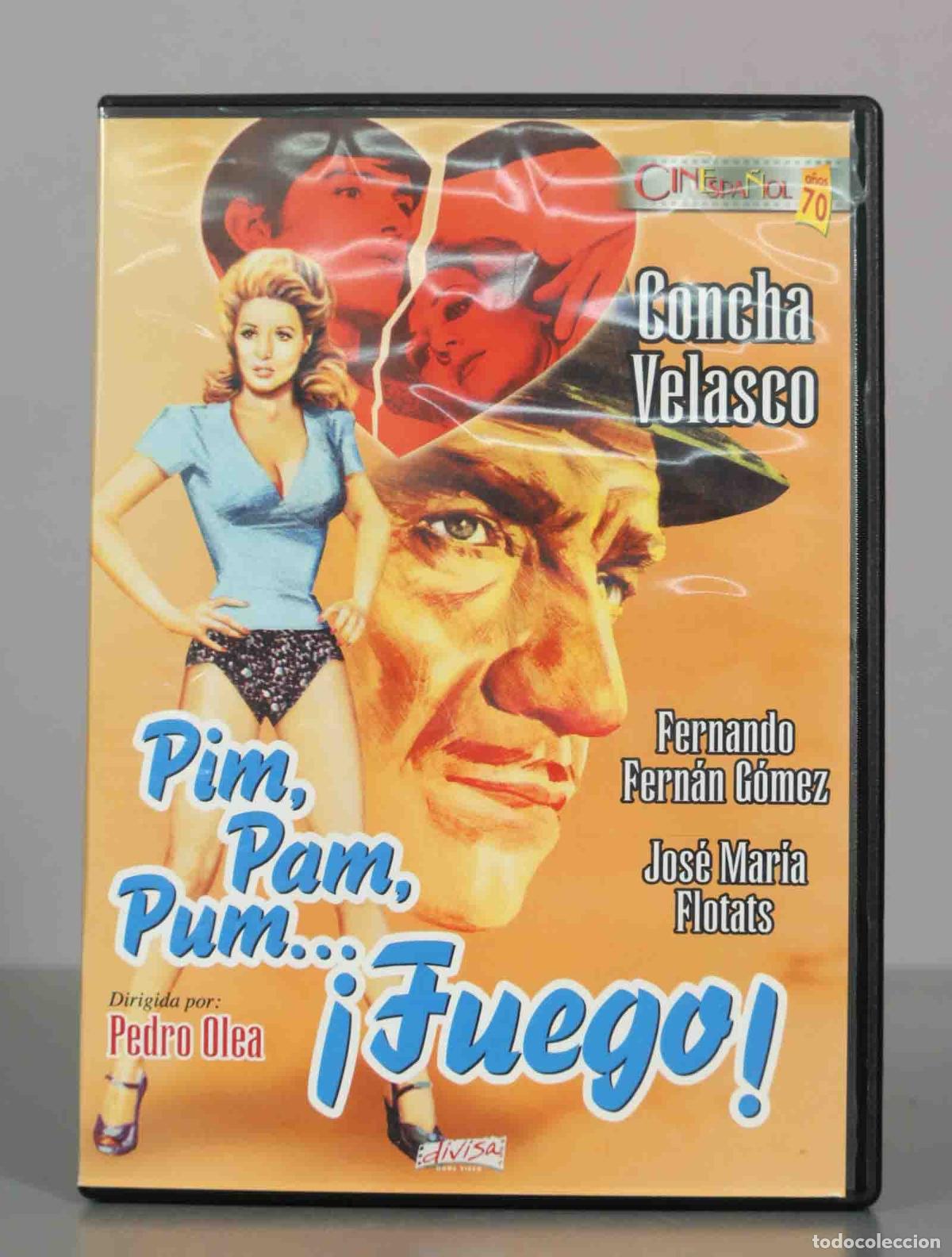Cine: DVD. Pim, Pam, Pum... &iexcl;Fuego! - Pedro Olea, Concha Velasco, Fernando Fern&aacute;n G&oacute;mez, Jos&eacute; Mar&iacute;a Flota
