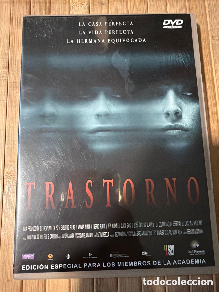 Cine: Transtorno ( Edici&oacute;n Especial para los miembros de la academia ) DVD-R SEMINUEVO
