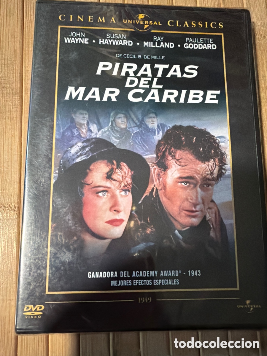Cine: Piratas del Mar Caribe DVD - Precintado -