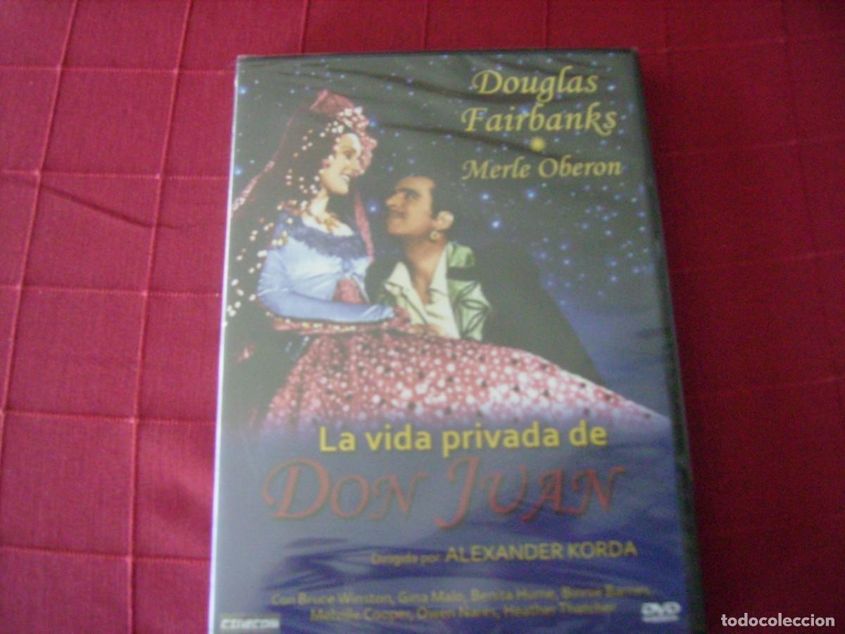 Cine: LA VIDA PRIVADA DE DON JUAN - PRECINTADA - ENVIOS COMBINADOS HASTA 20 DVD MISMO PRECIO