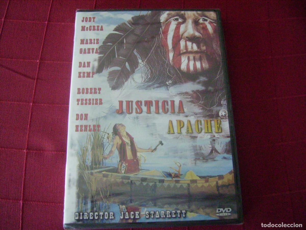 Cine: JUSTICIA APACHE - PRECINTADA - ENVIOS COMBINADOS HASTA 20 DVD MISMO PRECIO