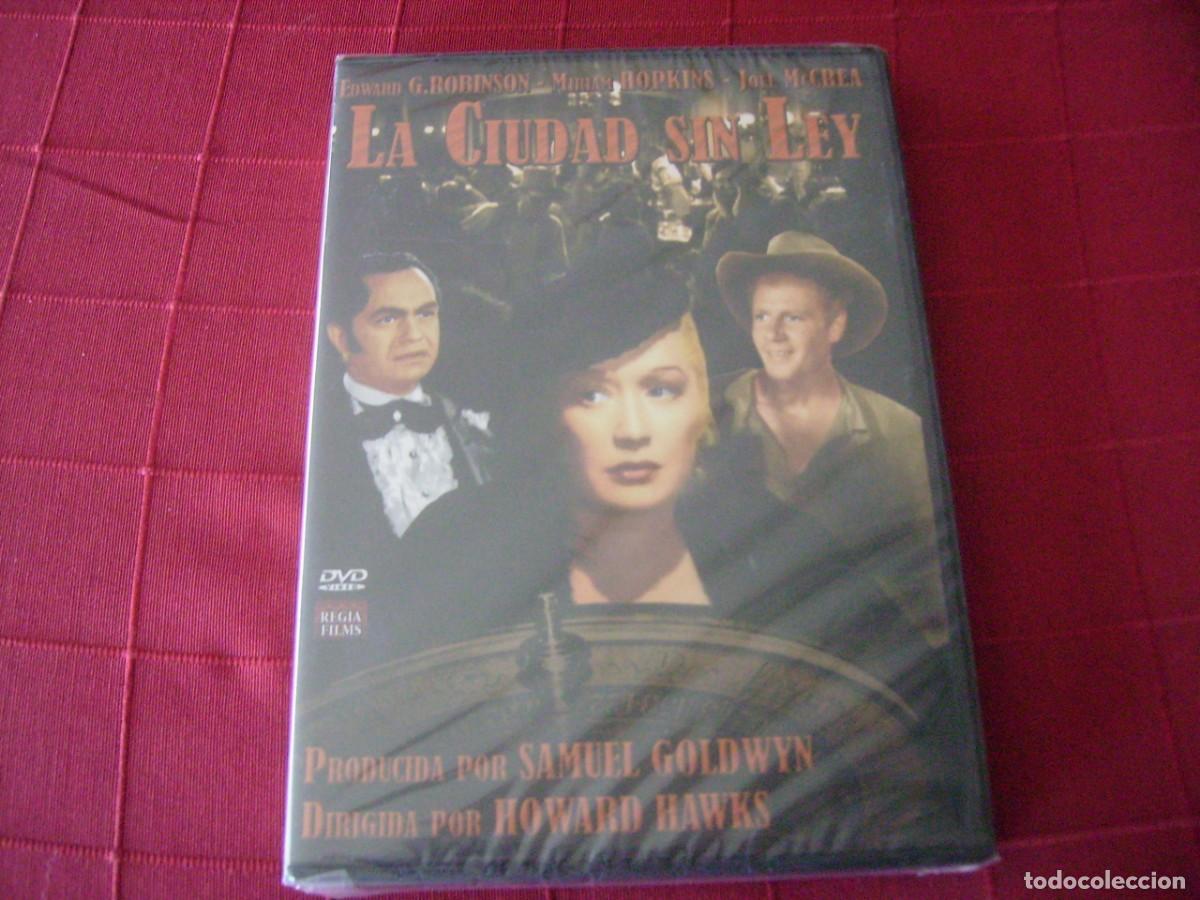 Cine: LA CIUDAD SIN LEY - PRECINTADA - ENVIOS COMBINADOS HASTA 20 DVD MISMO PRECIO