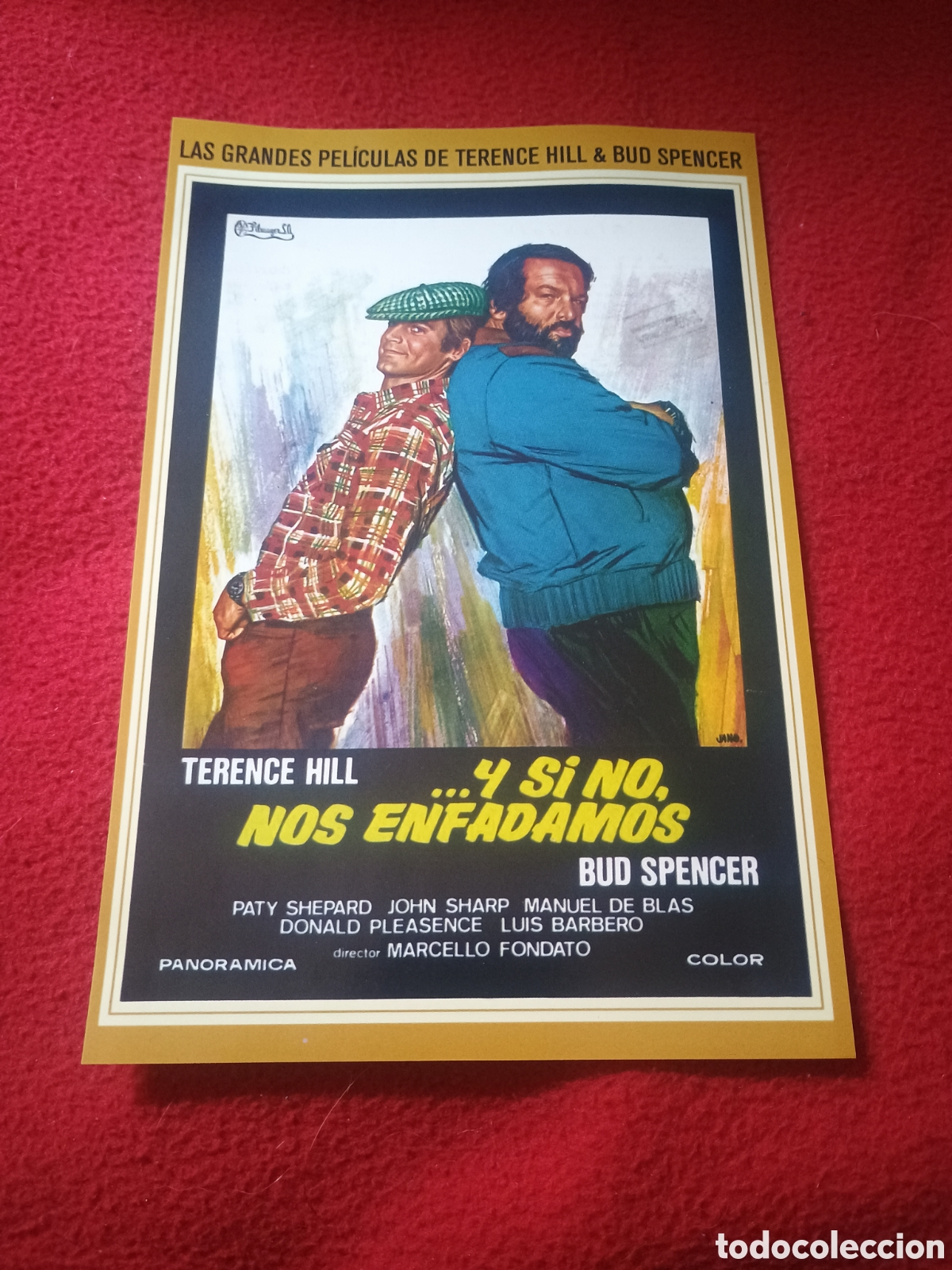 Cine: Folleto - y si no nos enfadamos bud Spencer Terence hill