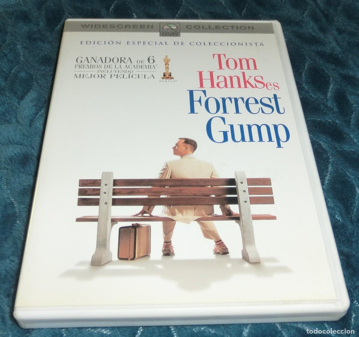 Cine: 2DVD&acute;S FORREST GUMP - TOM HANKS (DE COLECCIONISTA- PERFECTO ESTADO-UN S&Oacute;LO USO)