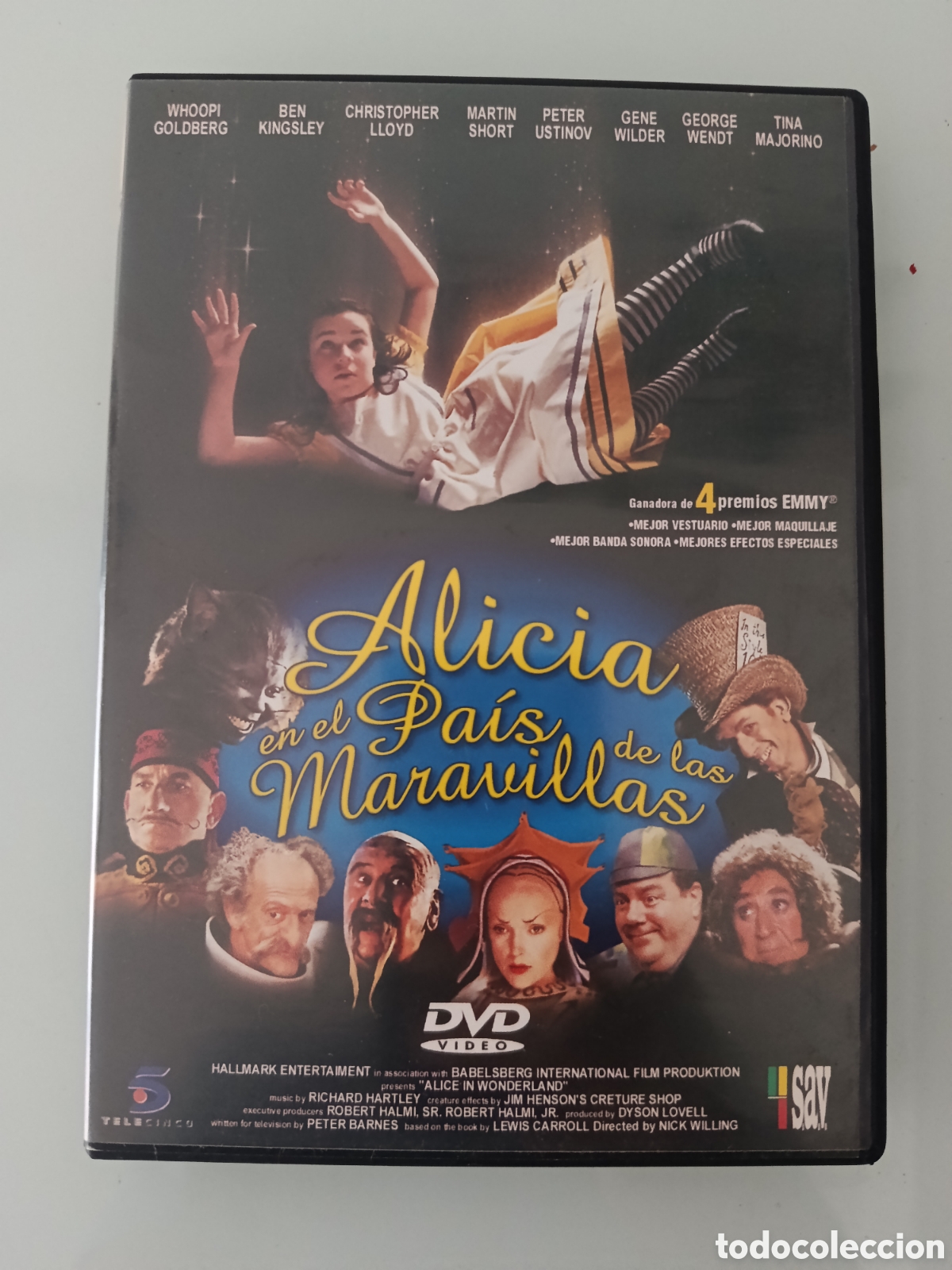 Cine: ALICIA EN EL PAIS DE LAS MARAVILLAS DVD RELATOS 1999