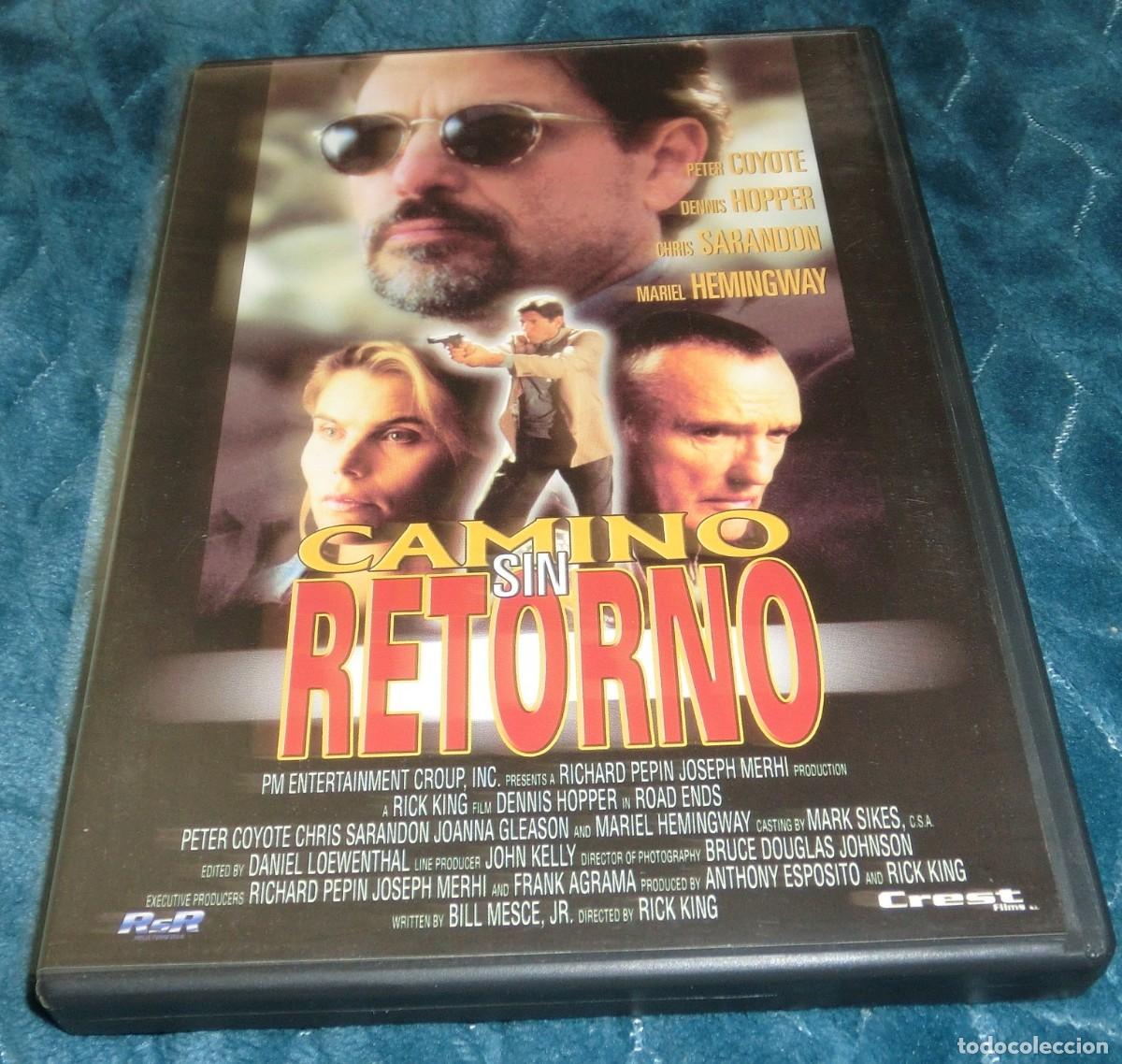 Cine: DVD CAMINO SIN RETORNO - DENNIS HOPPER/PETER COYOTE (DE COLECCIONISTA- PERFECTO ESTADO-UN S&Oacute;LO USO)