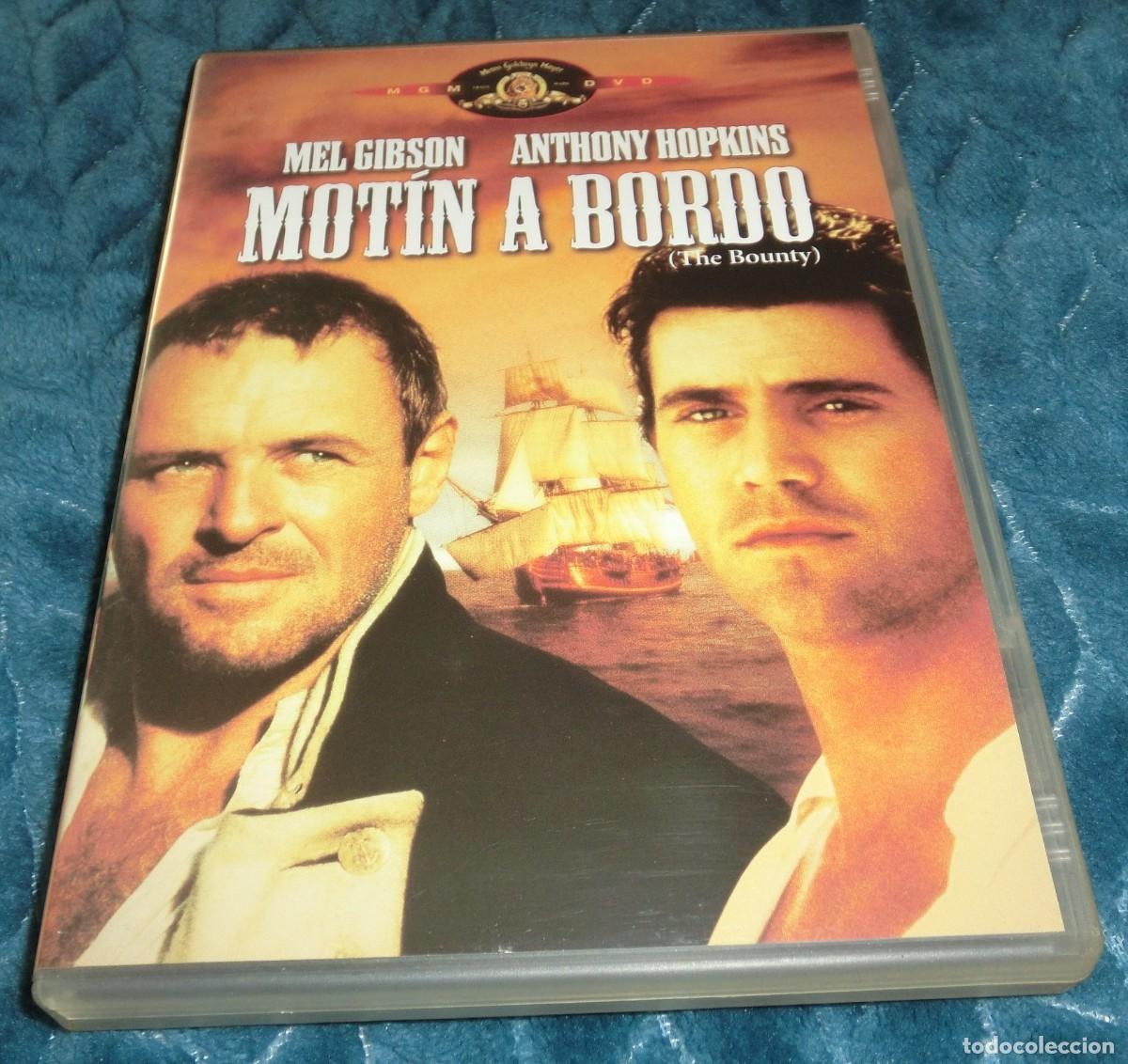Kino: DVD MOT&Iacute;N A BORDO - MEL GIBSON/ANTHONY HOPKINS (DE COLECCIONISTA- PERFECTO ESTADO-UN S&Oacute;LO USO)