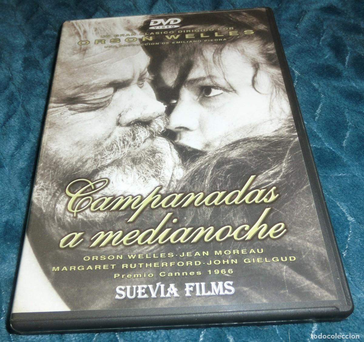 Cine: DVD CAMPANADAS A MEDIANONCHE - ORSON WELLES (DE COLECCIONISTA- PERFECTO ESTADO-UN S&Oacute;LO USO)