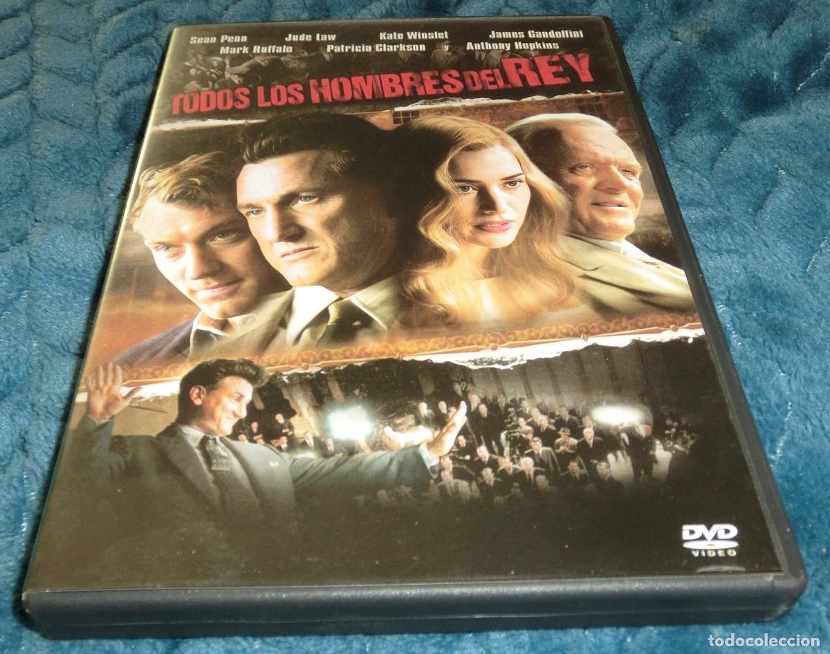 Cine: DVD TODOS LOS HOMBRES DEL REY - SEAN PENN (DE COLECCIONISTA- PERFECTO ESTADO-UN S&Oacute;LO USO)