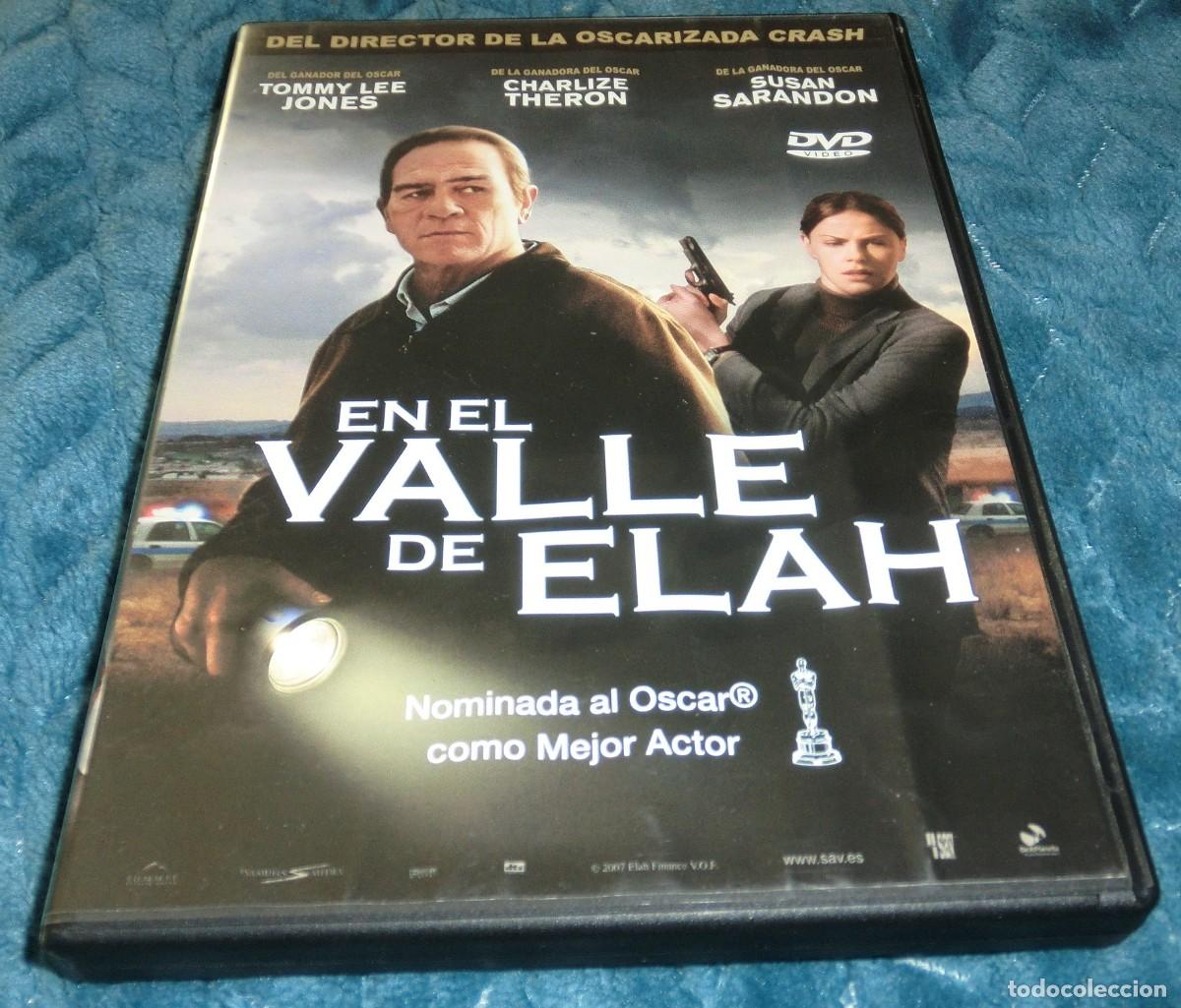 Cine: DVD EN EL VALLE DE ELAH - TOMMY LEE JONES (DE COLECCIONISTA- PERFECTO ESTADO-UN S&Oacute;LO USO)