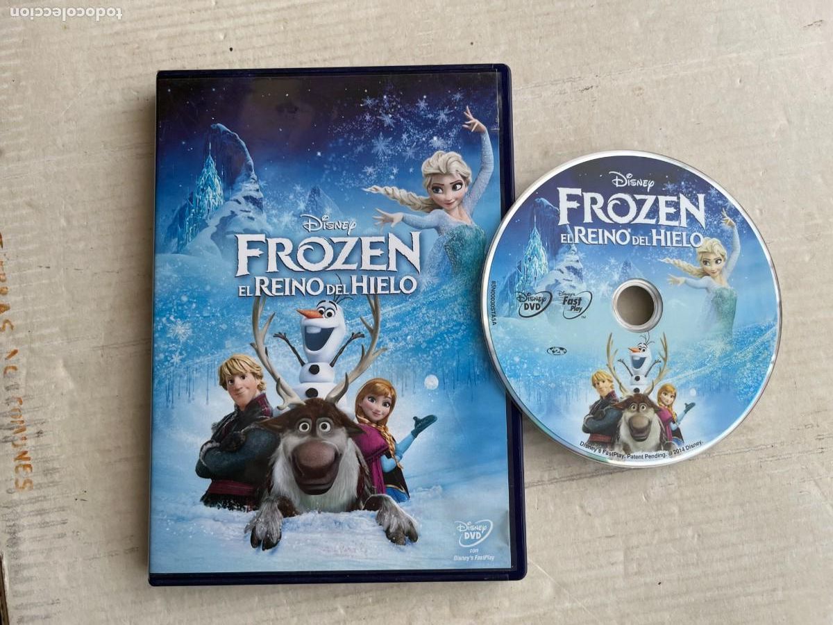 Cine: FROZEN EL REINO DE HIELO DISNEY - PELICULA DVD KREATEN