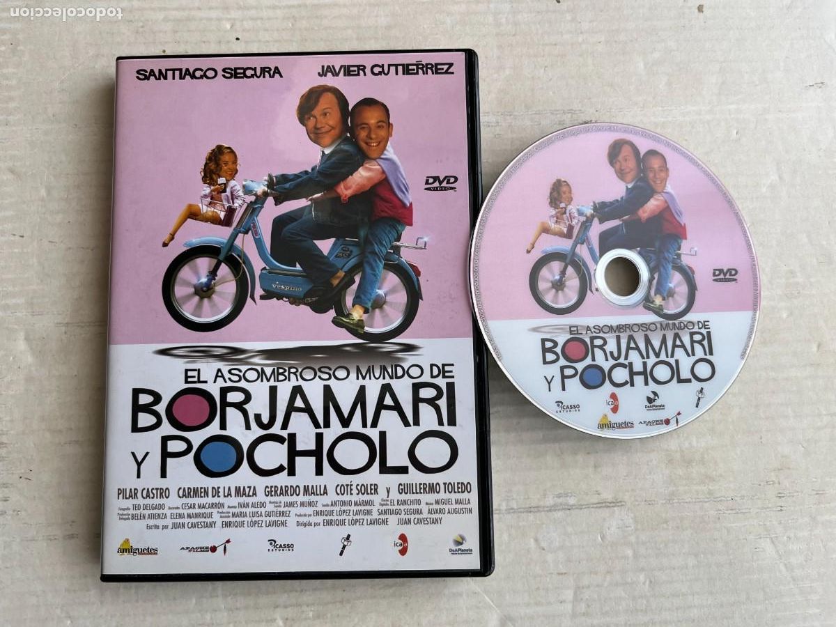 Cine: BORJAMARI Y POCHOLO EL ASOMBROSO MUNDO DE - PELICULA DVD KREATEN