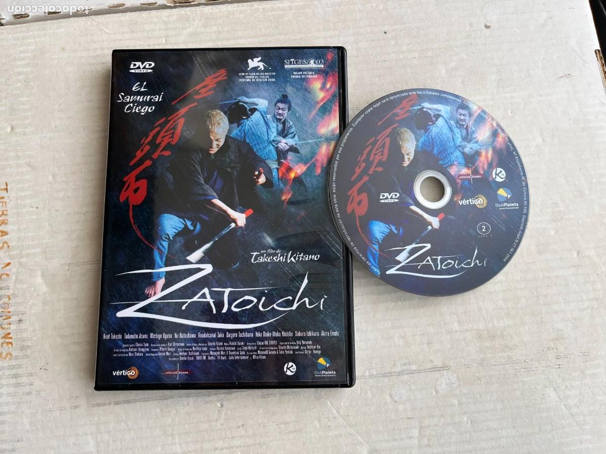Cinema: ZATOUCHI - EL SAMURAI CIEGO - PELICULA DVD KREATEN