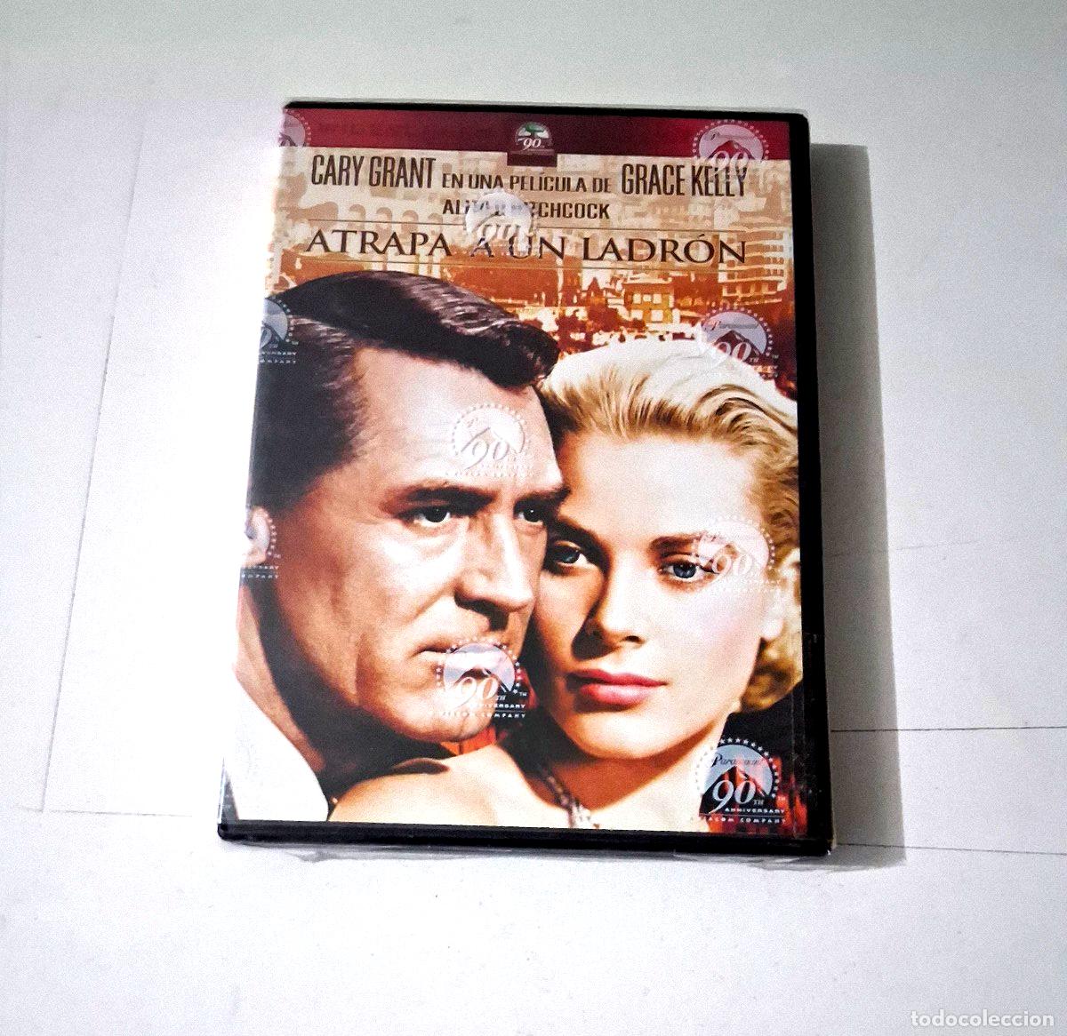Cine: DVD &rdquo;ATRAPA A UN LADRON&rdquo; ALFRED HITCHCOCK CARY GRANT GRACE KELLY PRECINTADO