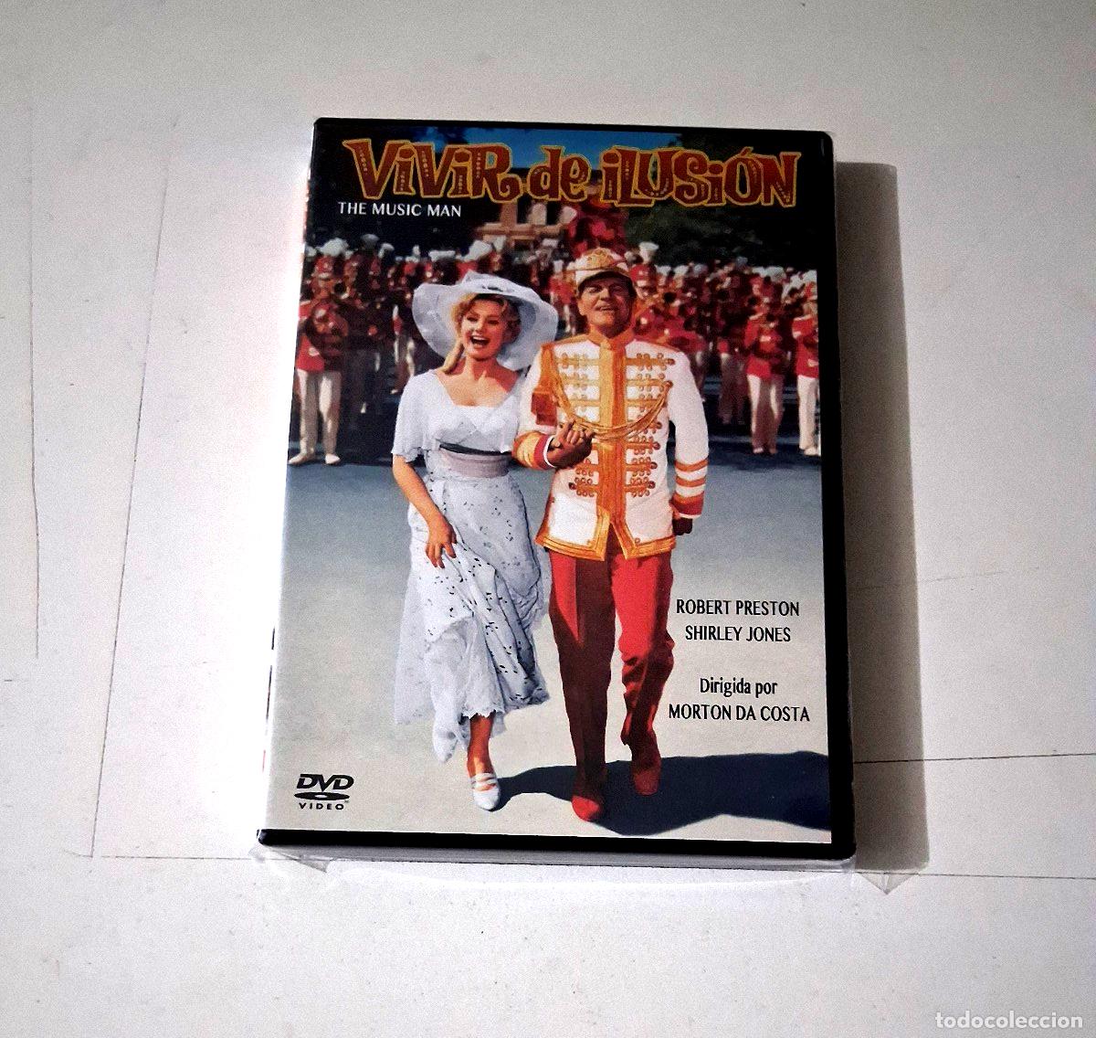Cine: DVD &rdquo;VIVIR DE ILUSION&rdquo; MORTON DA COSTA ROBERT PRESTON SHIRLEY JONES THE MUSIC MA