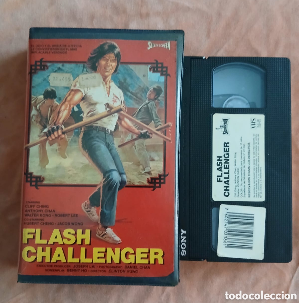Cine: FLASH CHALLENGER &bull; Artes Marciales &bull; VHS