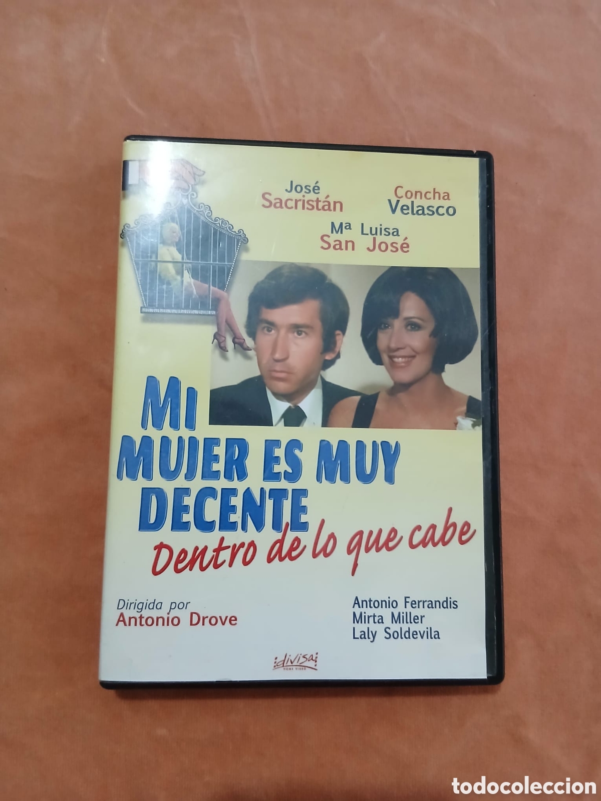 Cine: MI MUJER ES MUY DECENTE (dentro de lo que cabe) &bull; Jos&eacute; Sacrist&aacute;n, Concha Velasco &bull; DVD