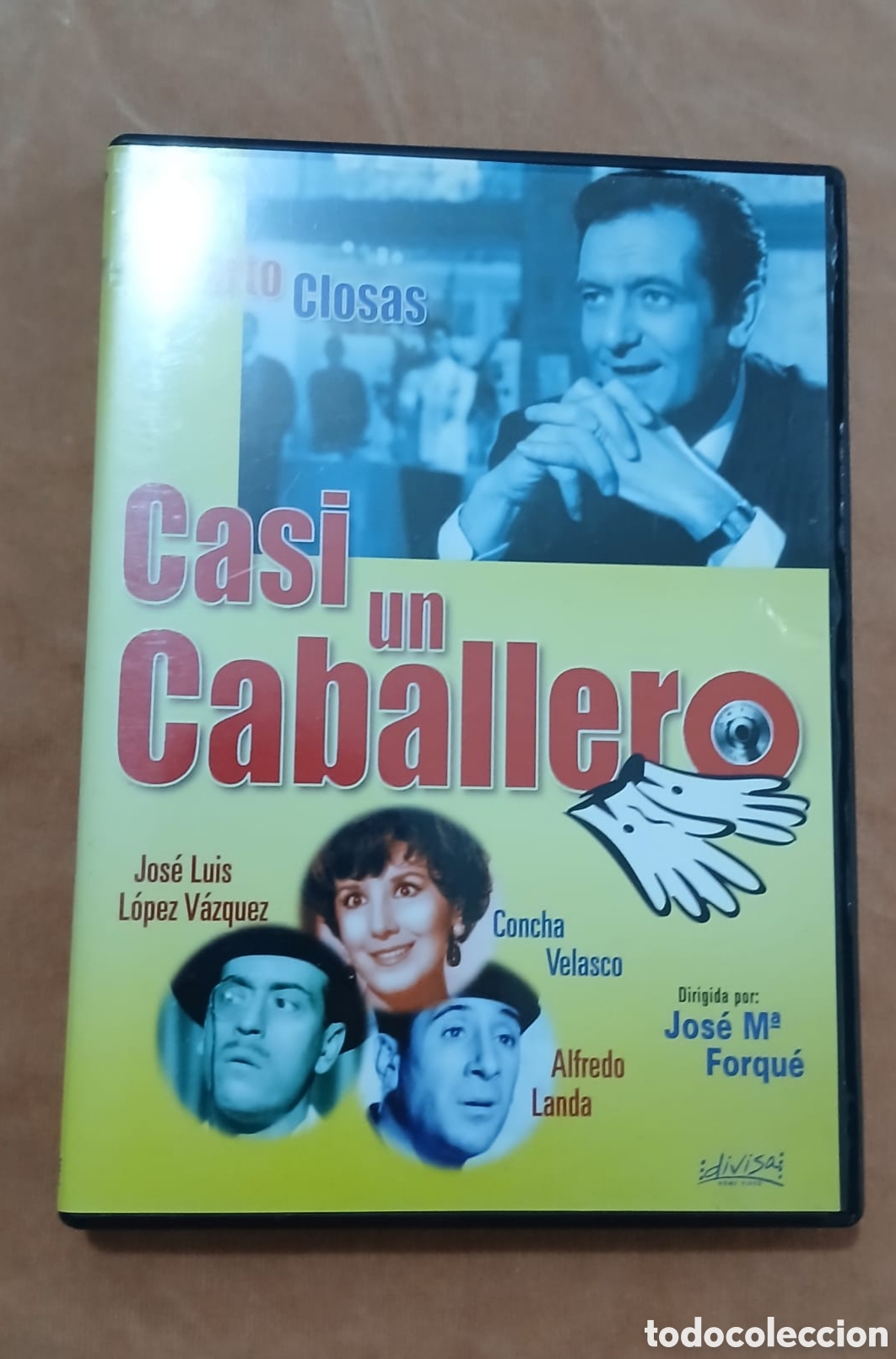 Cine: CASI UN CABALLERO &bull; J. L. L&oacute;pez V&aacute;zquez, Concha Velasco, Alberto Closas &bull; DVD