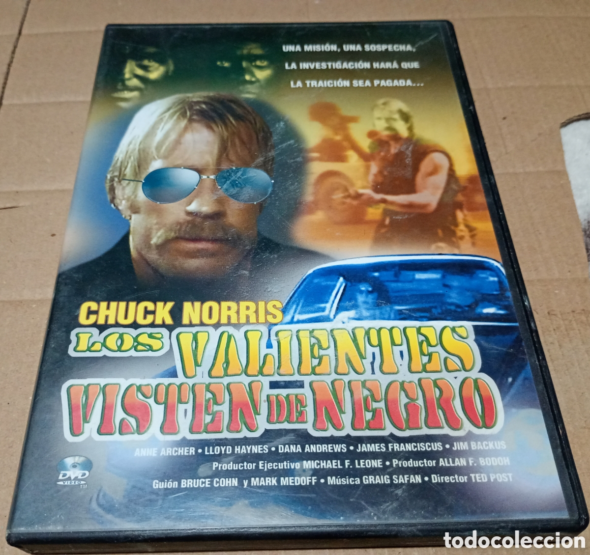 Cine: Los valientes visten de negro DVD