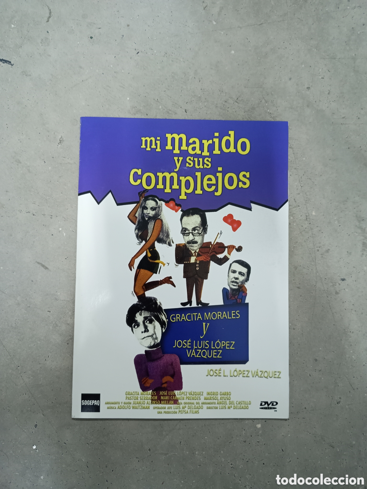 Cine: MI MARIDO Y SUS COMPLEJOS - DVD CART&Oacute;N