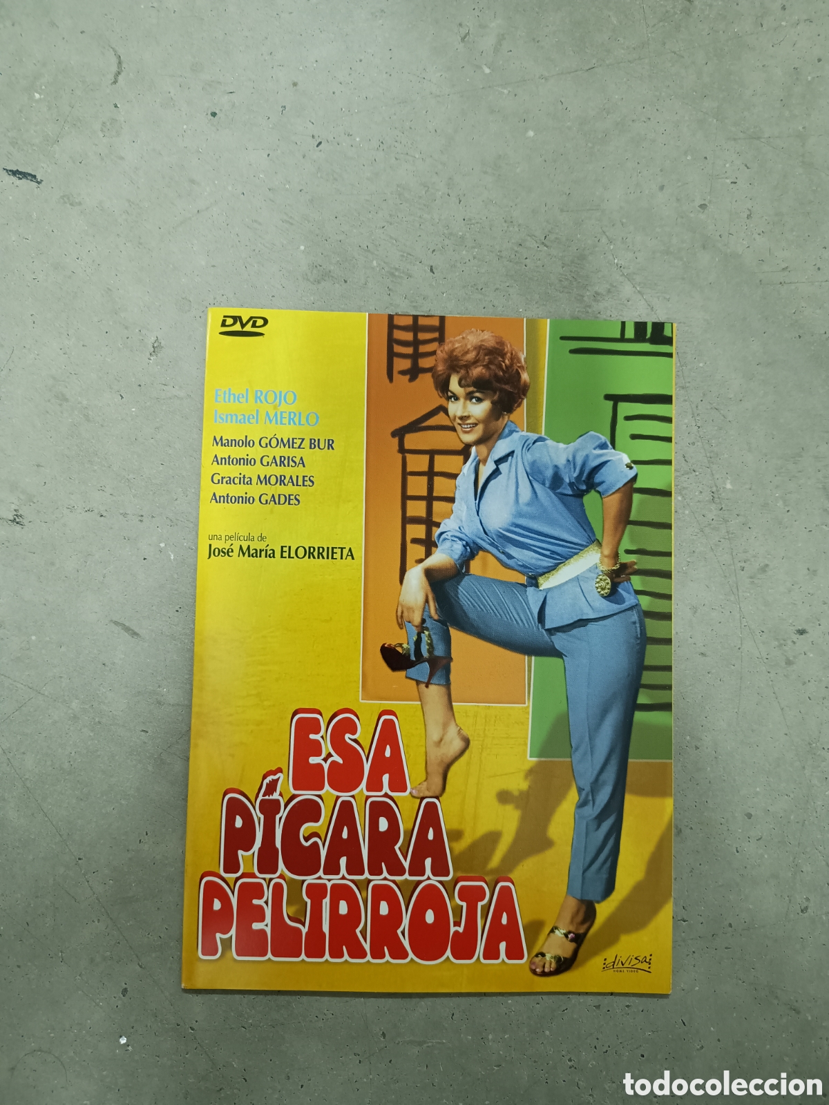Cine: ESA P&Iacute;CARA PELIRROJA - DVD CART&Oacute;N