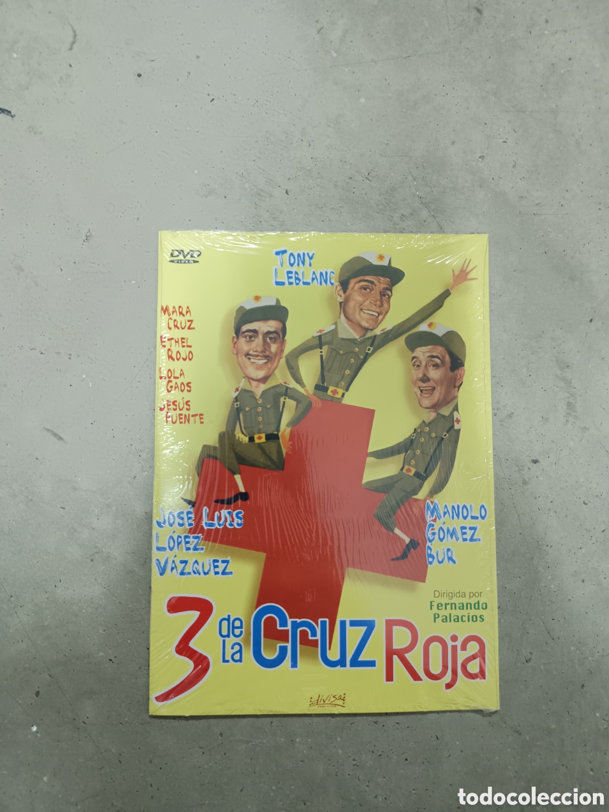 Cine: 3 LA CRUZ ROJA - DVD CART&Oacute;N PRECINTADO