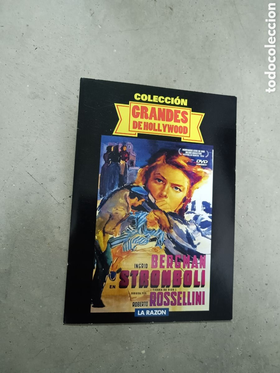 Cine: STROMBOLI - COLECCI&Oacute;N GRANDES DE HOLLYWOOD - LA RAZON - DVD CART&Oacute;N