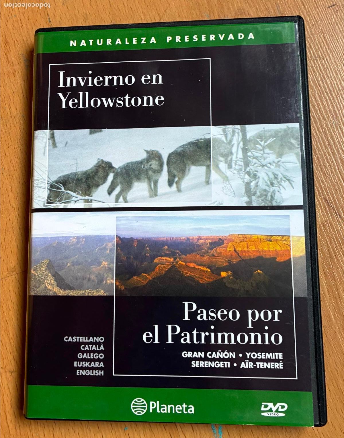 Cine: INVIERNO EN YELLOWSTONE, Paseo por el patrimonio, Planeta