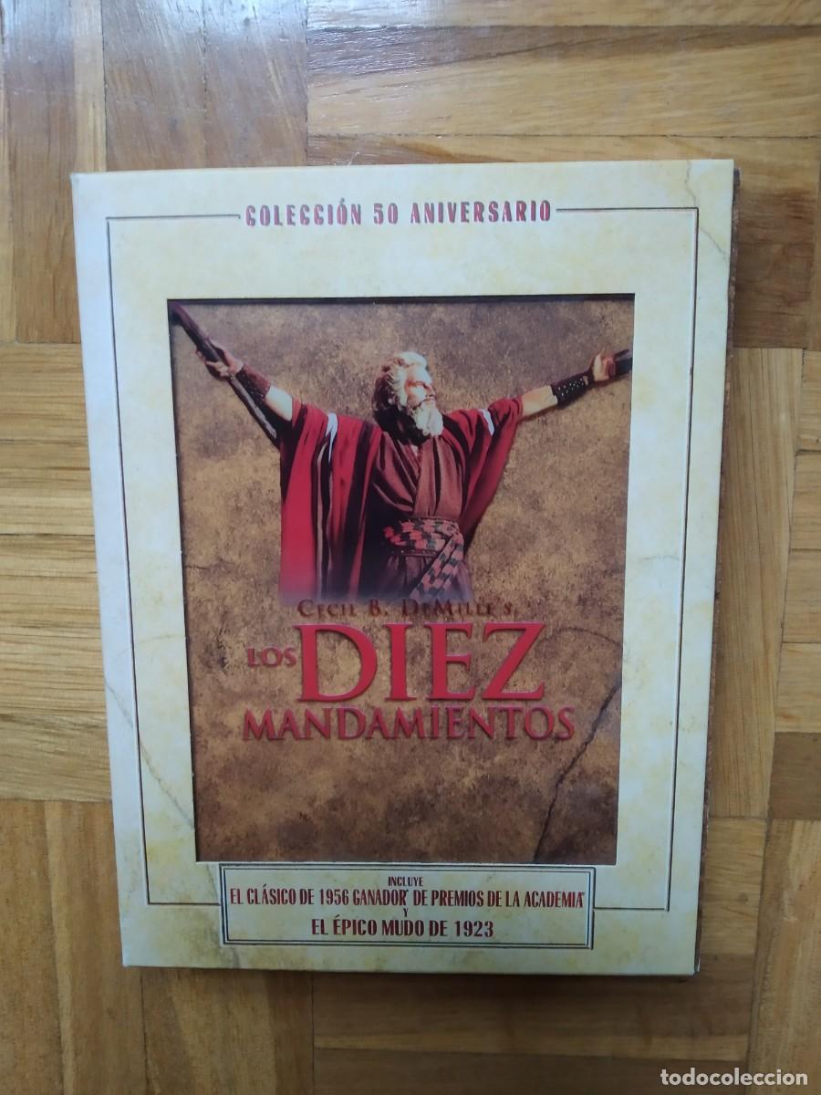 Cinema: PELICULA DVD LOS DIEZ MANDAMIENTOS COLECCION 50 ANIVERSARIO. 3 DVD COMO NUEVO VER FOTOS