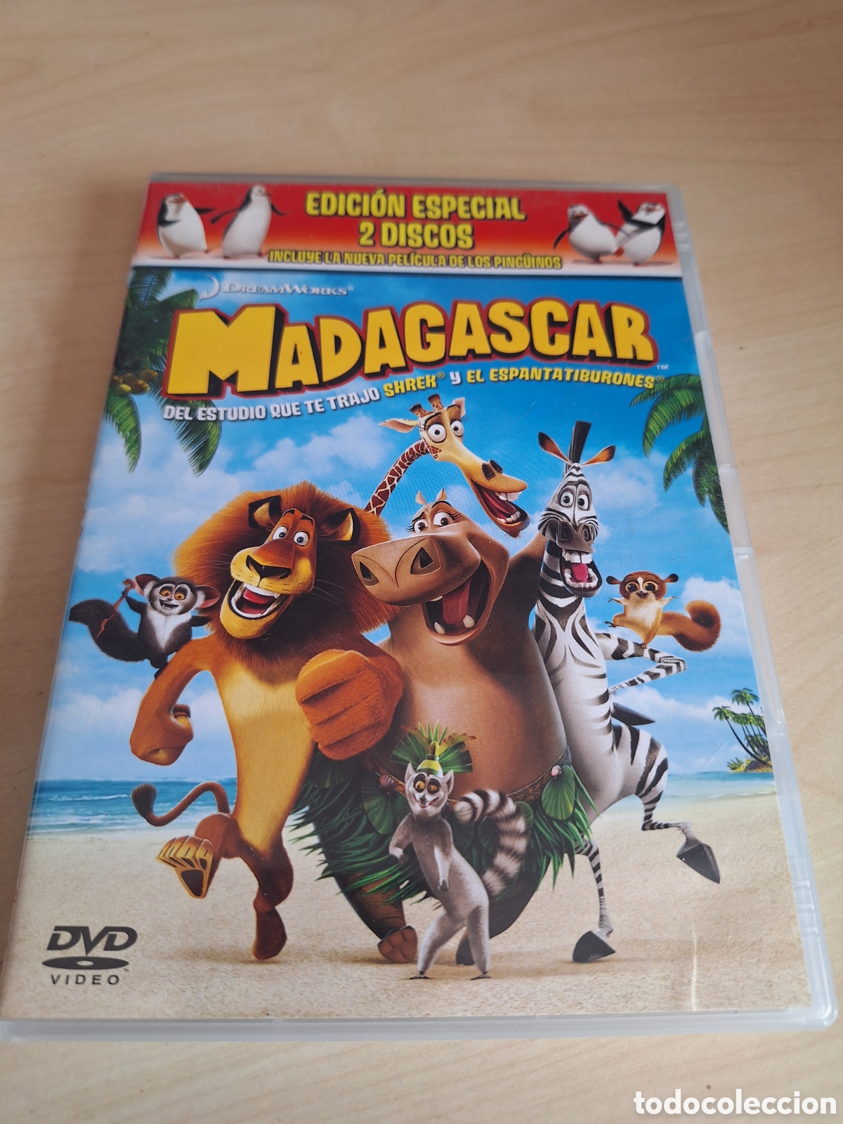 Cinema: A55 madagascar DVD SEGUNDAMANO