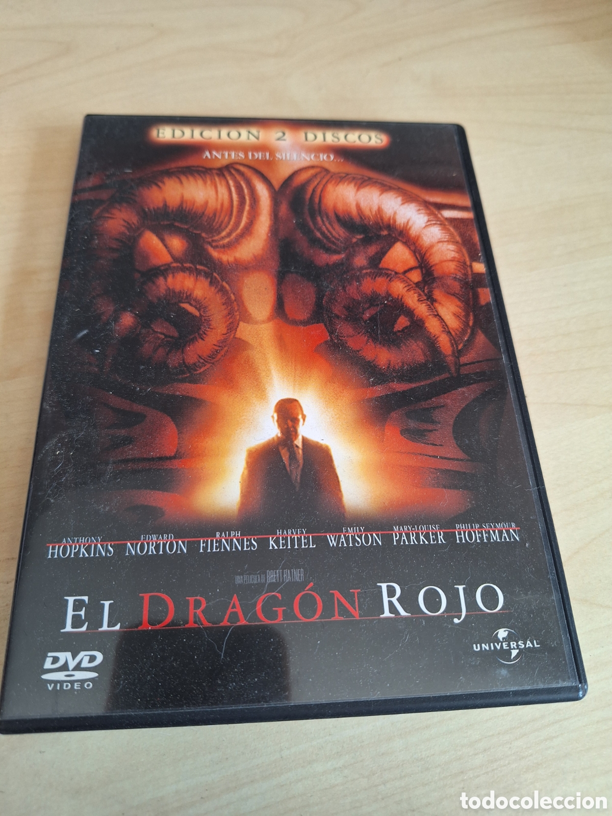 Cinema: A56 el dragon rojo DVD SEGUNDAMANO