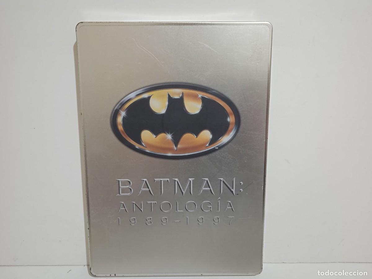 Cine: Batman - Antologia 1989 - 1997 - Caja Metal - 4 x DVD - 4 Peliculas - 2015
