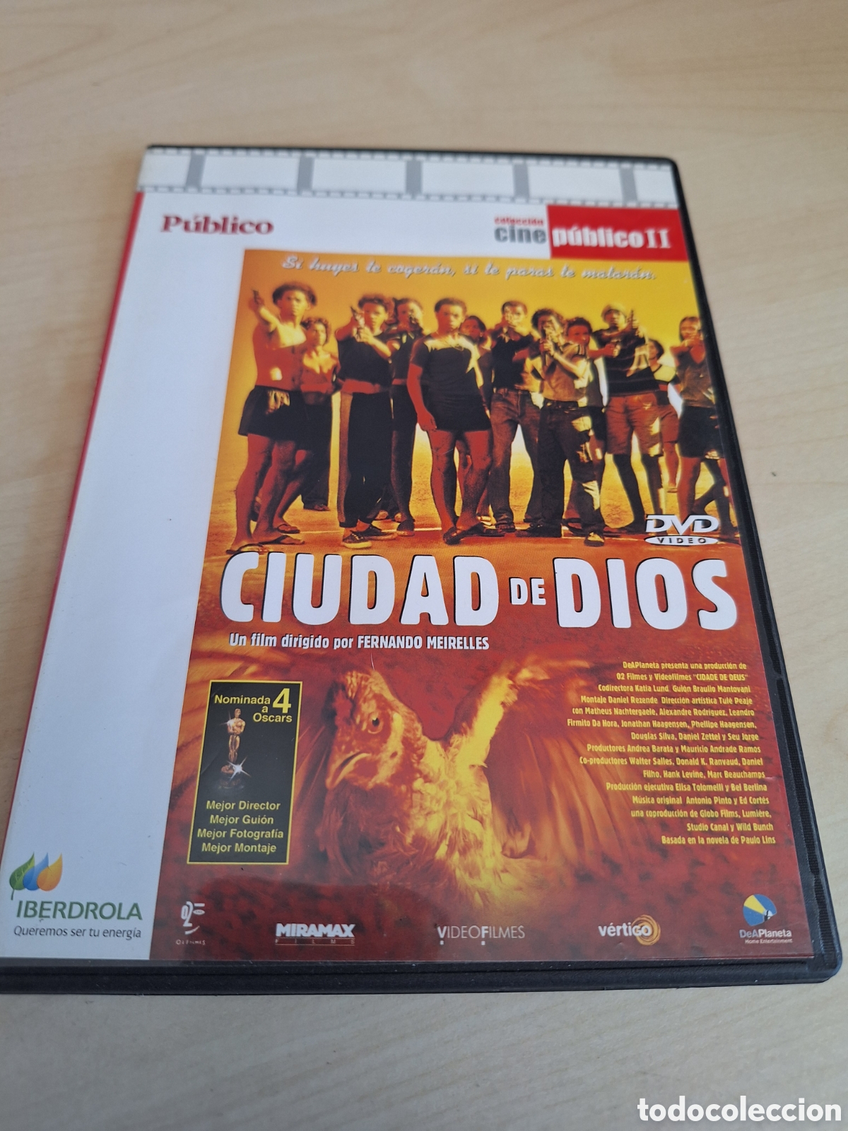 Cinema: DVS57 ciudad de dios DVD TAPA FINA